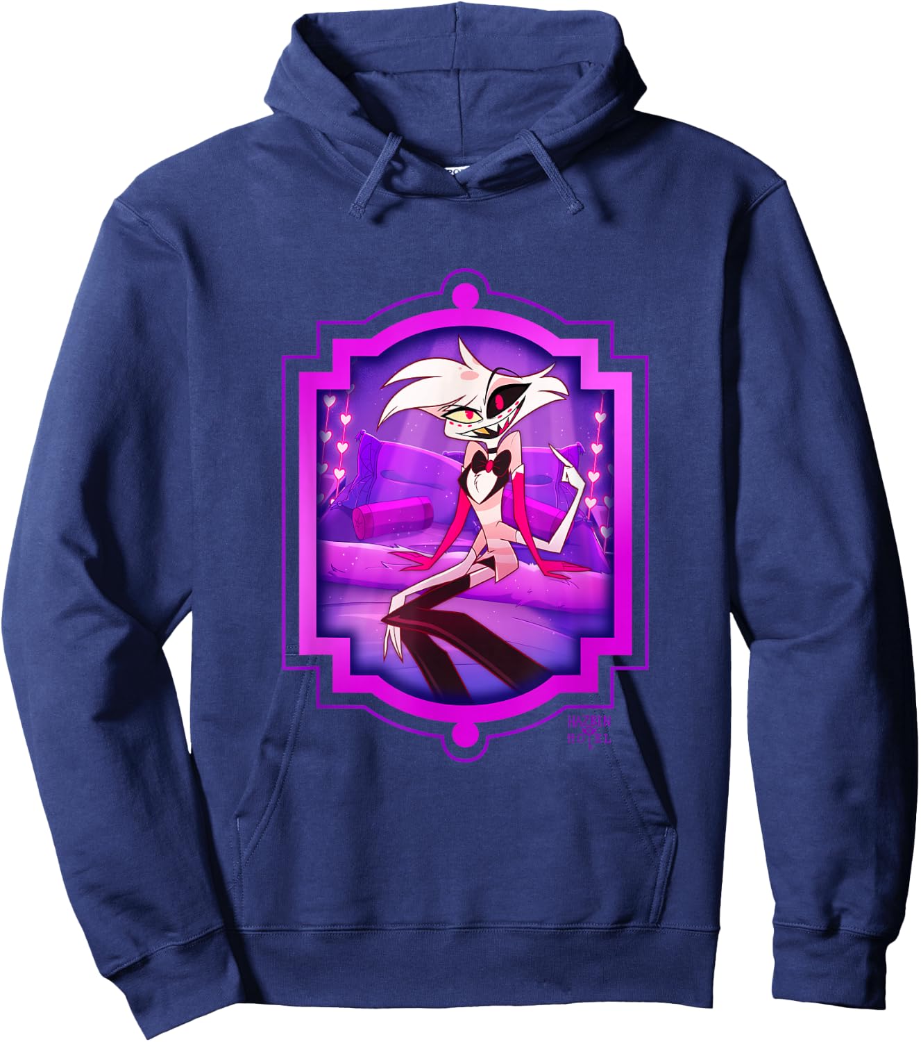 Hazbin Hotel - Angel Dust Hoodie - Hoodie | Navy