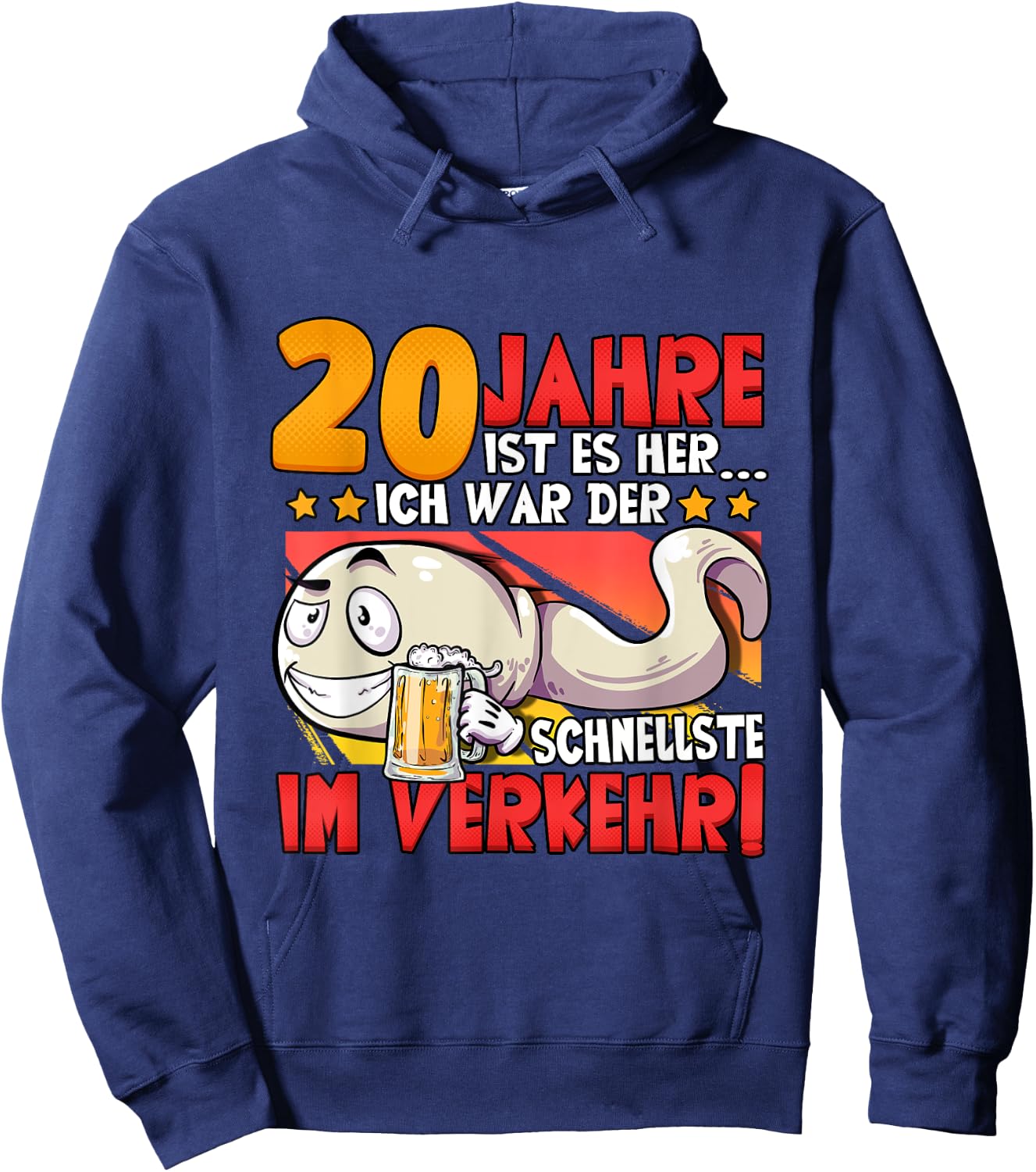 20 Jahre ist es her... 20 Geburtstag Hoodie - Hoodie | Navy