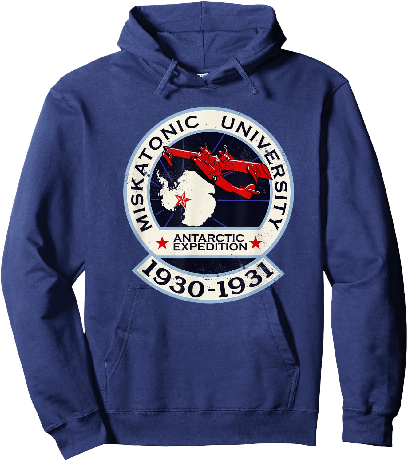Miskatonic University Antarktic Expedition Hoodie - Hoodie | Navy