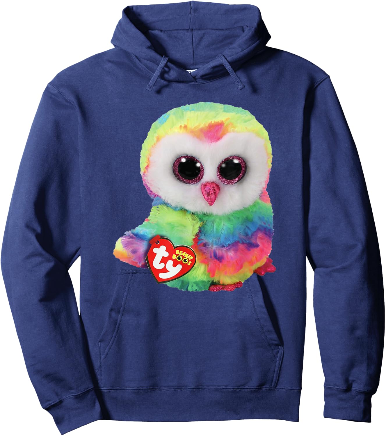 Cute Ty Owen Owl Boo Cat Fly Toy Shirt for Kids and Adults Hoodie - Hoodie | Navy