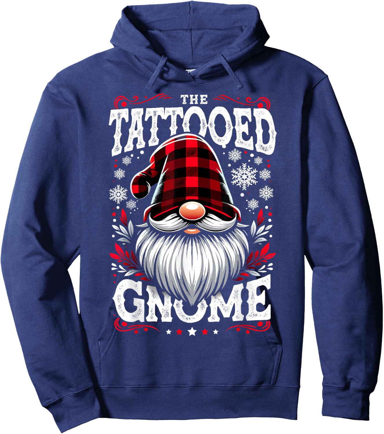 The Tattooed Gnome Matching Family Christmas Pajama Hoodie - Hoodie | Navy