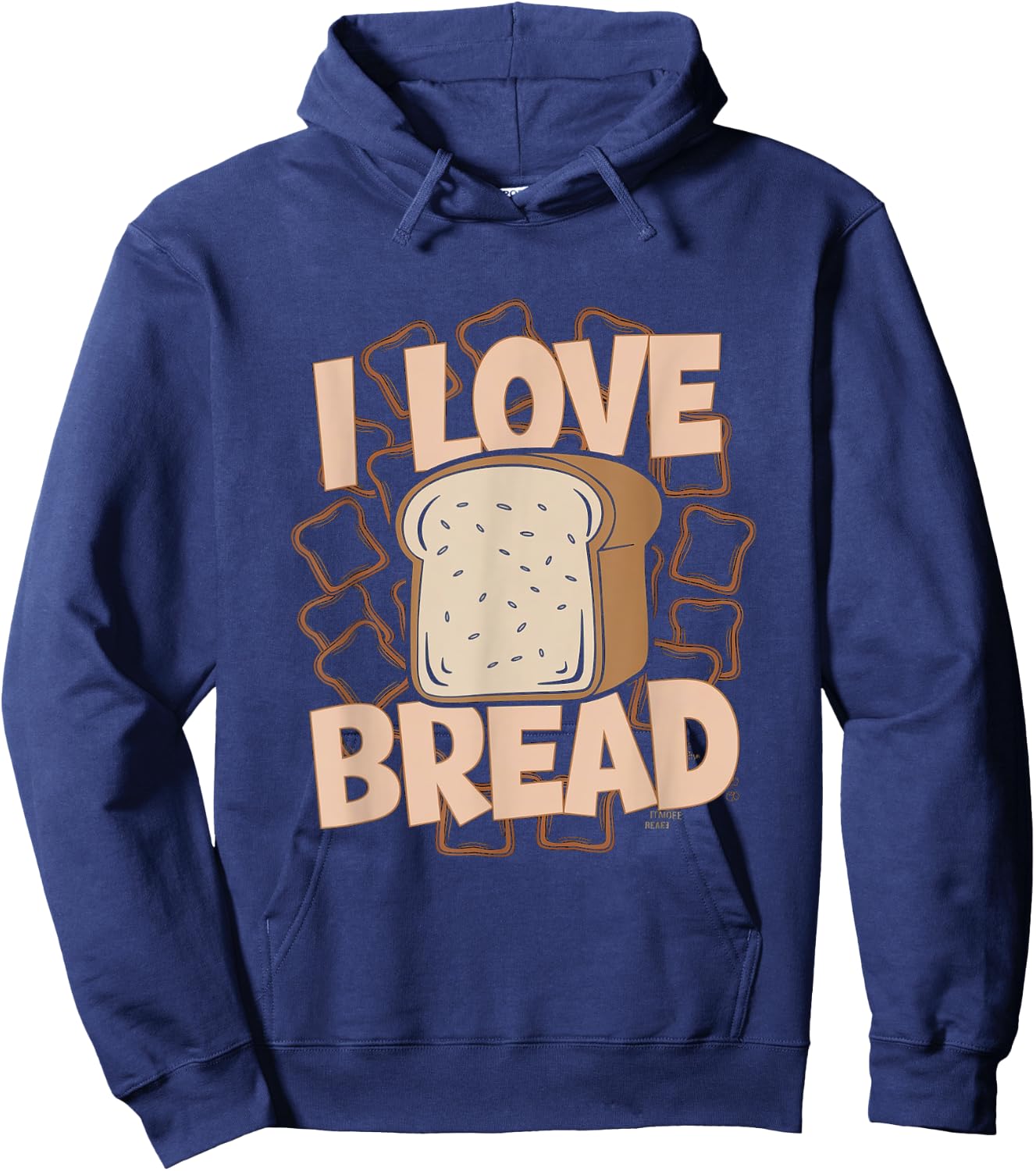 J'adore le pain Hoodie - Hoodie | Navy