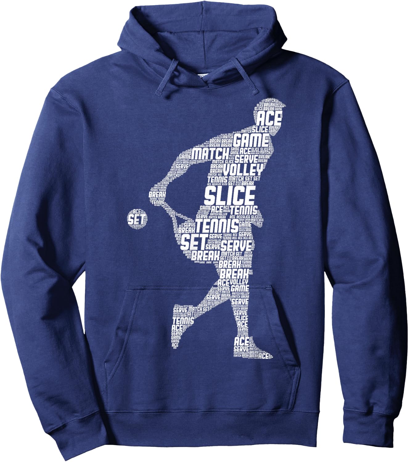 Men's Tennis Apparel & Gift Tennis Boys Youth Men Kids Hoodie - Hoodie | Navy