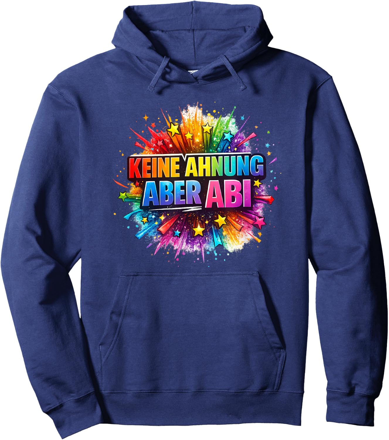 Abi 2026 Lustig Abitur Spruch Schule Geschenk Schüler Hoodie - Hoodie | Navy