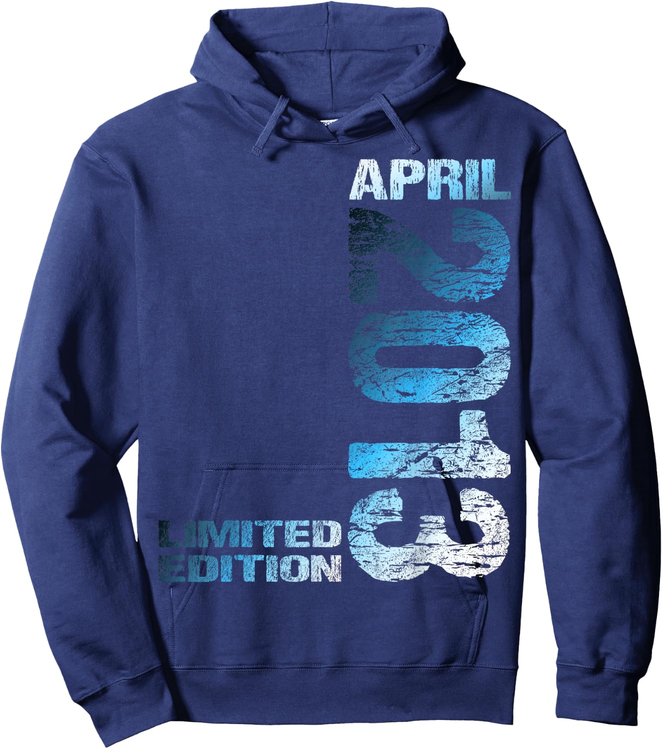 April 2013 Junge Mädchen 13. Geburtstag Limited Edition 13 Hoodie - Hoodie | Navy