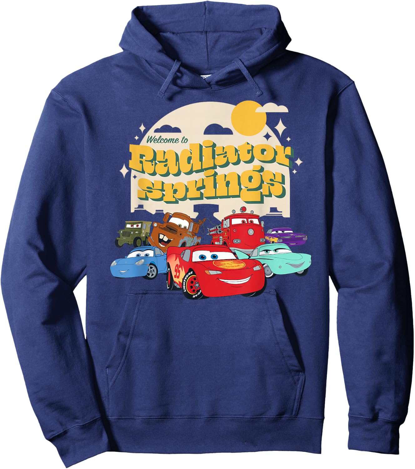 Disney Pixar Cars on The Road Radiator Springs Hoodie - Hoodie | Navy