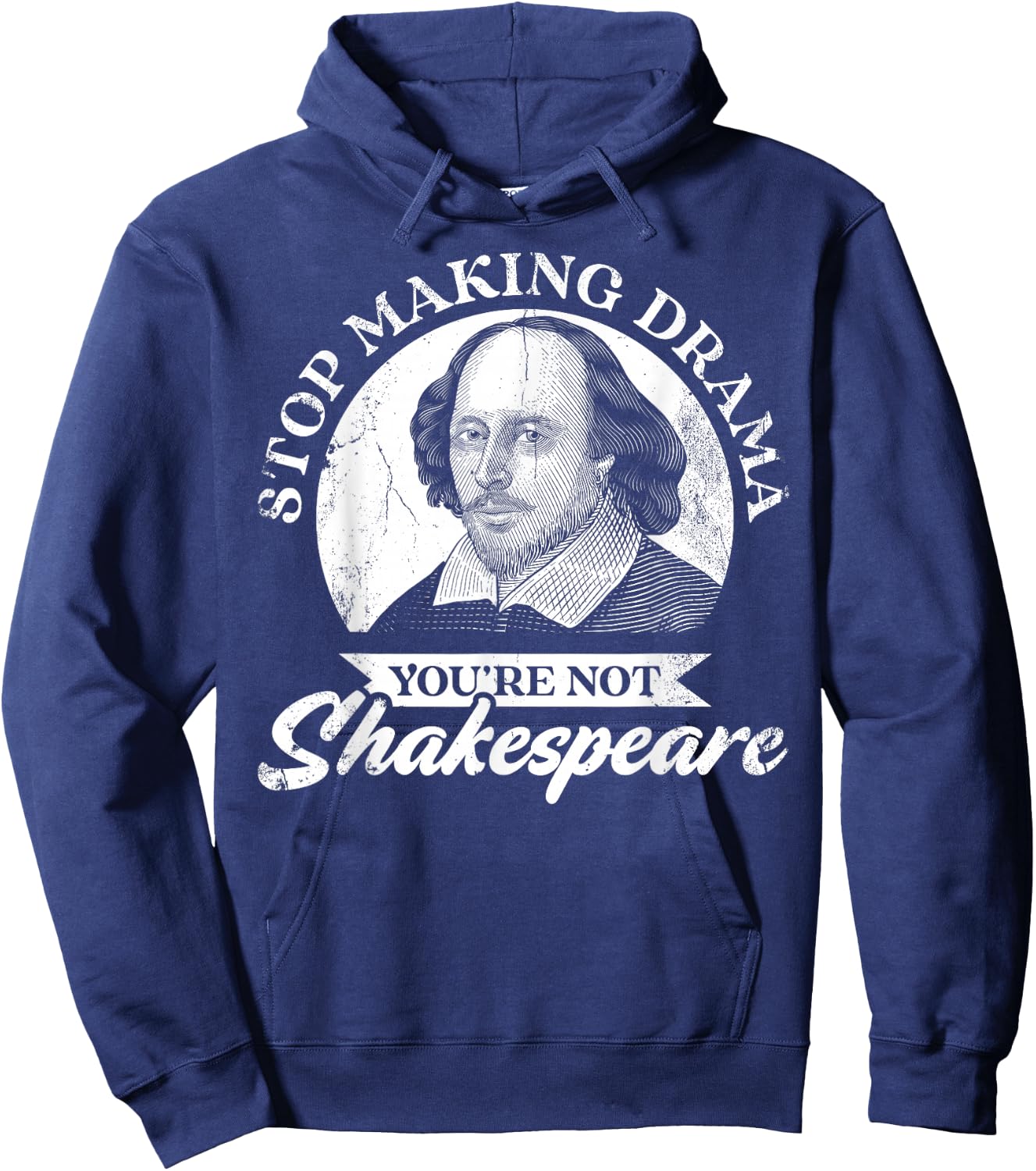 Hörauf Drama zu machen Du bist nicht Shakespeare , black Hoodie - Hoodie | Navy