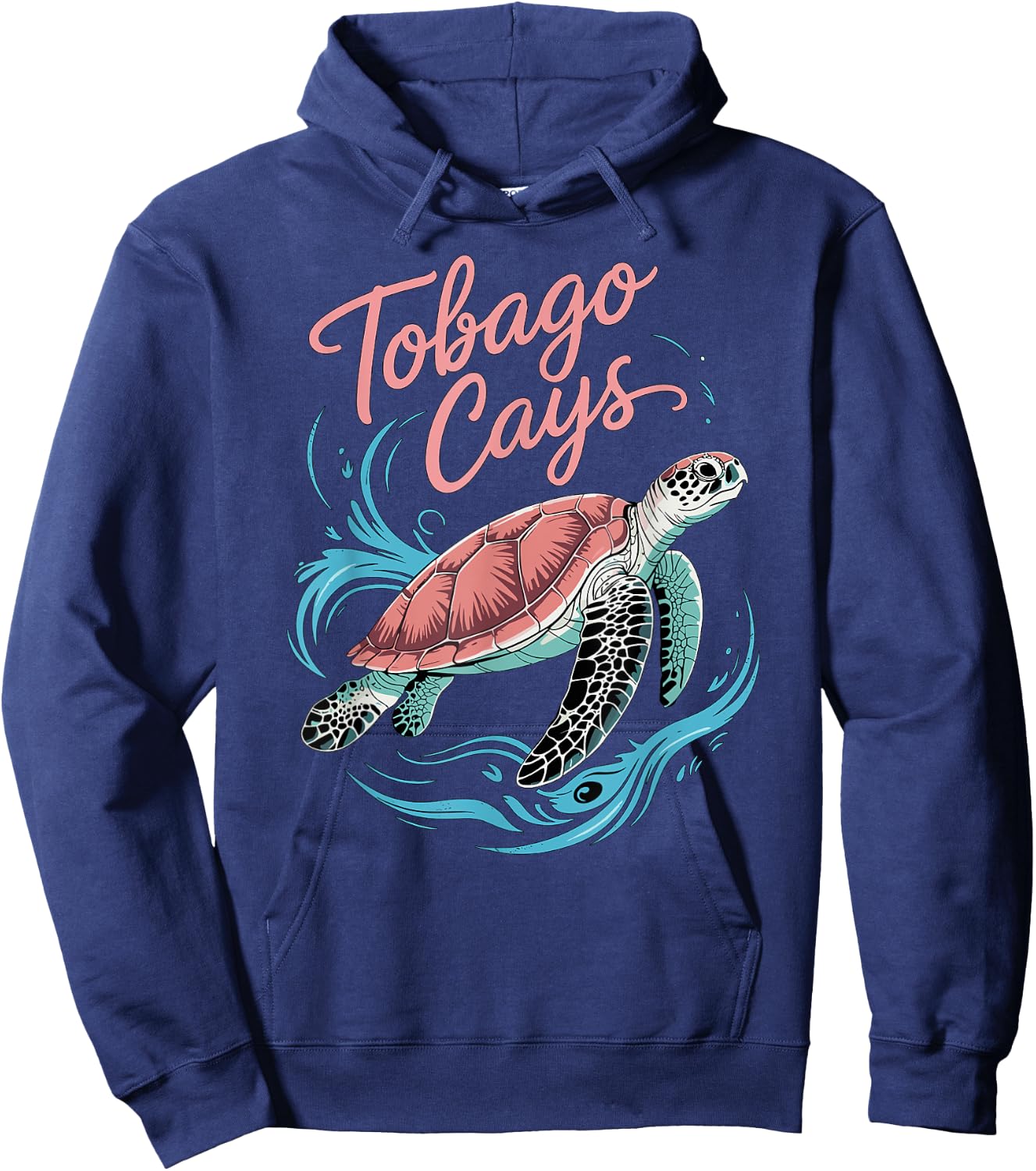 Tobago Cays Tortue - Saint-Vincent-et-les Grenadines Hoodie - Hoodie | Navy