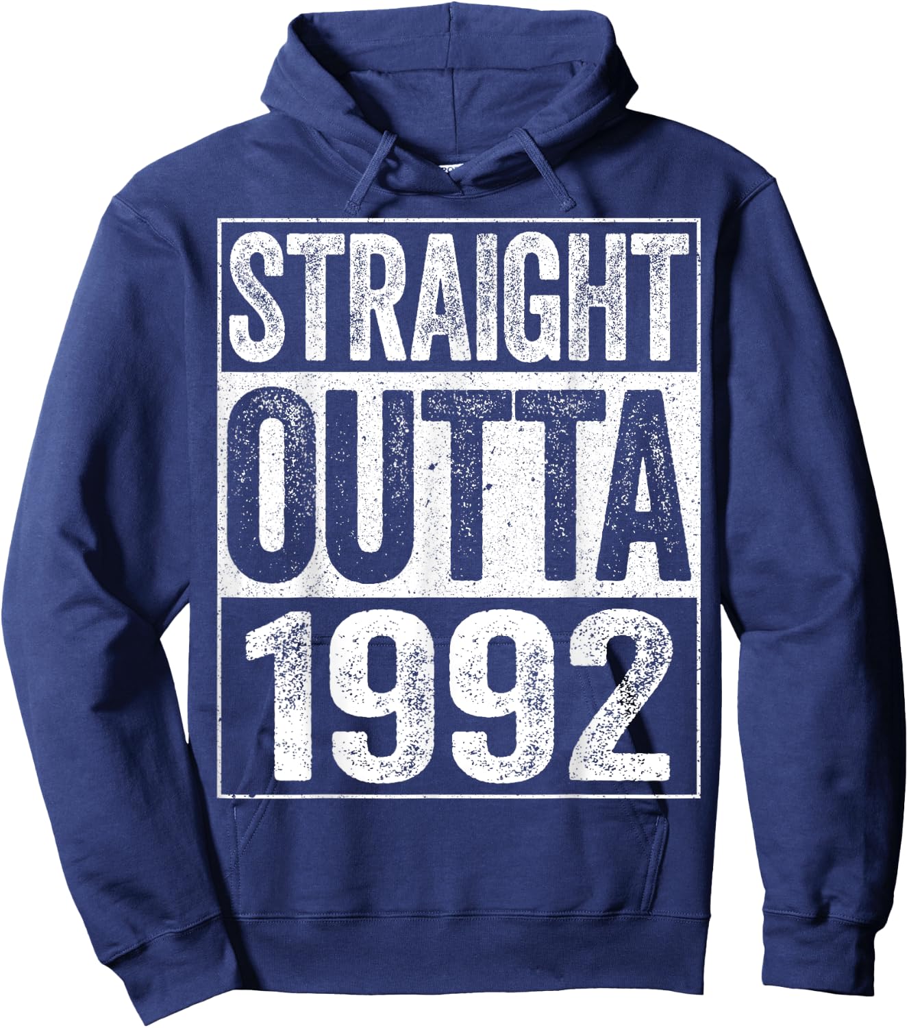 Straight Outta 1992 32nd Birthday Shirt Hoodie - Hoodie | Navy