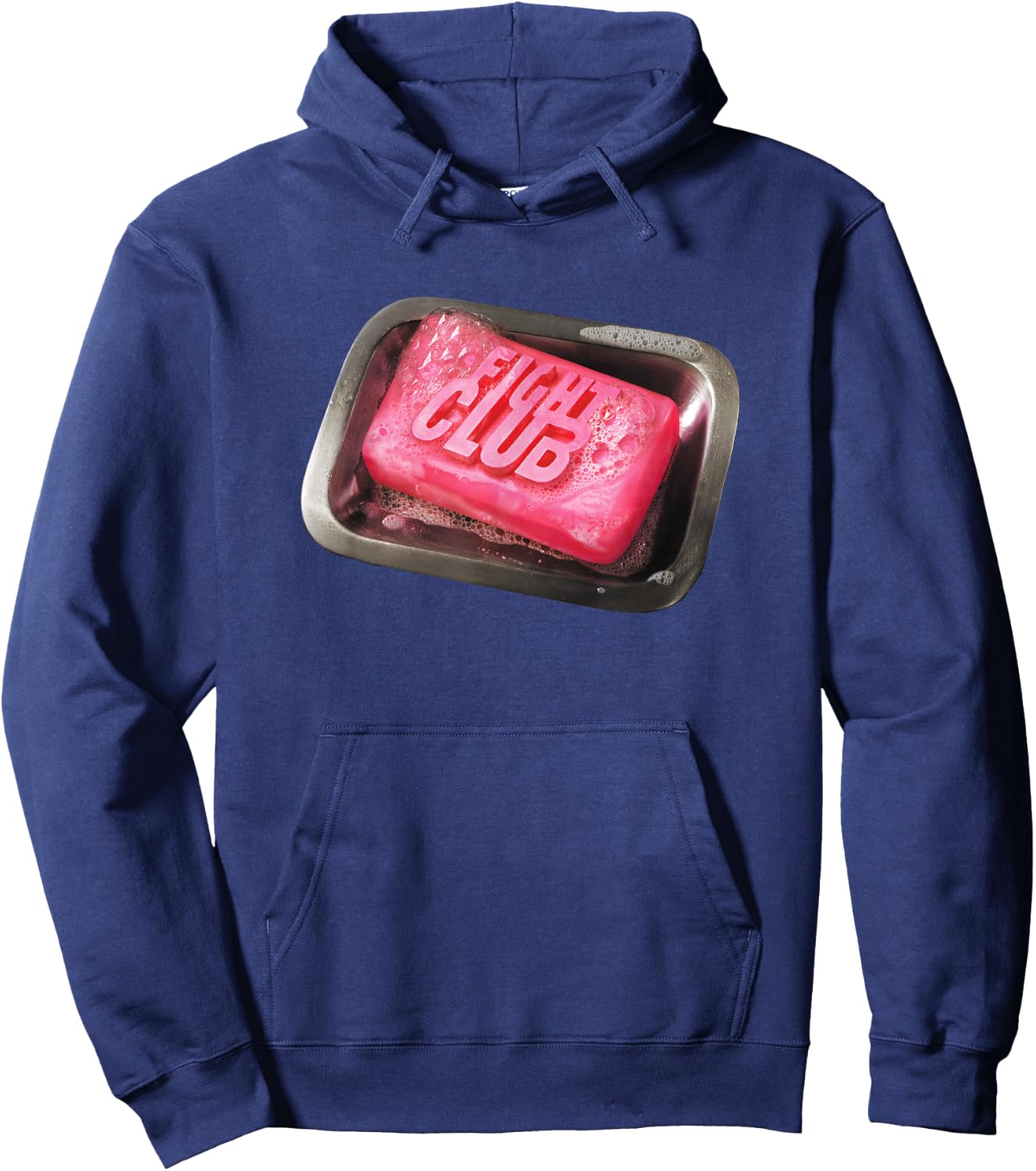 Fight Club 1999 Movie Official Soap Dish Film Logo , black Hoodie - Hoodie | Navy