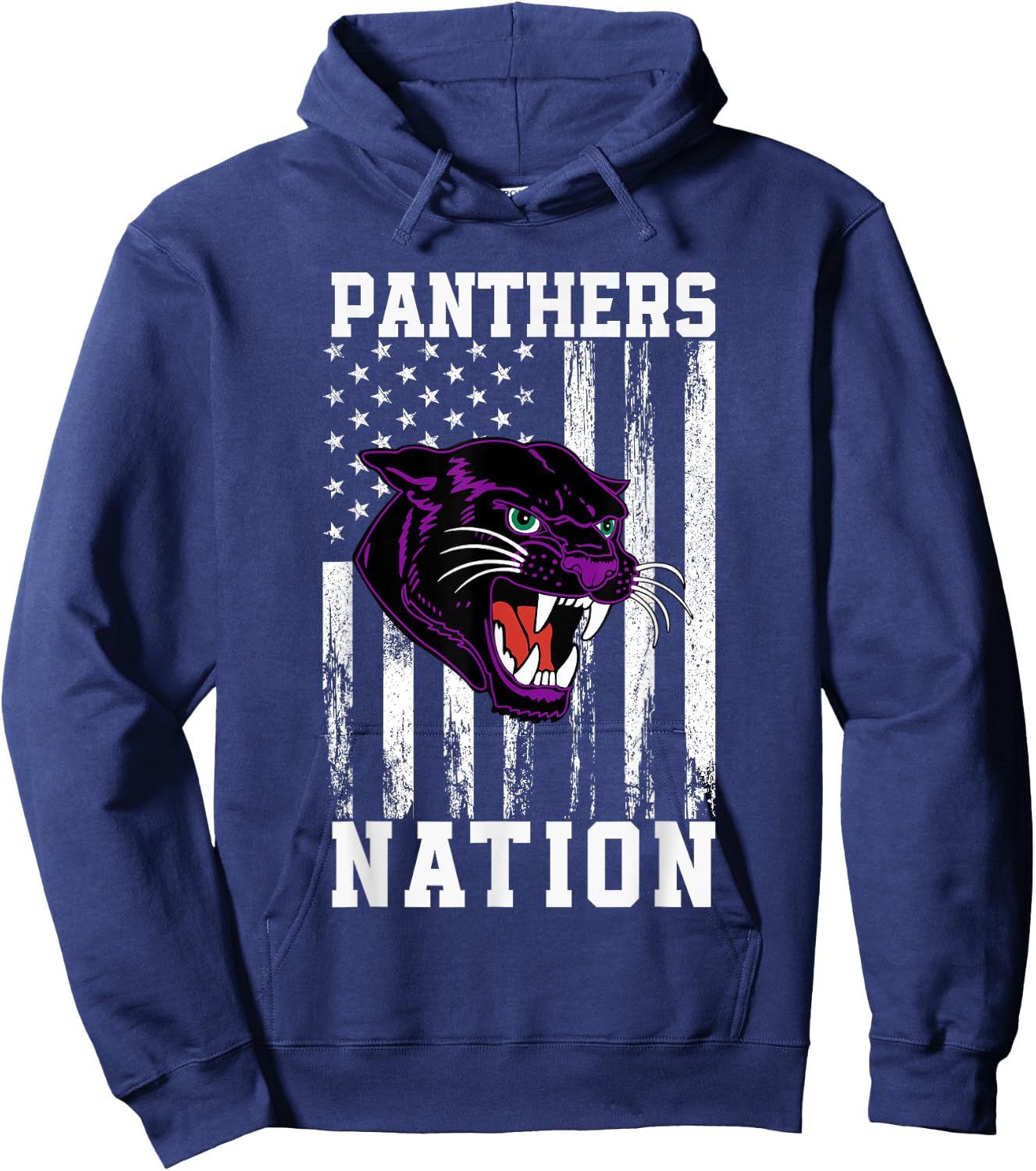 Waterville Panthers Logo Nation HS Hoodie - Hoodie | Navy