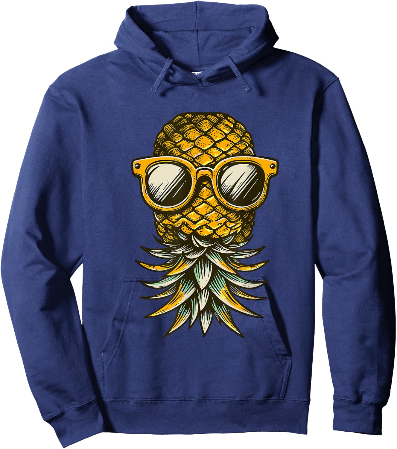 Swinger Umgedrehte Ananas Hoodie - Hoodie | Navy