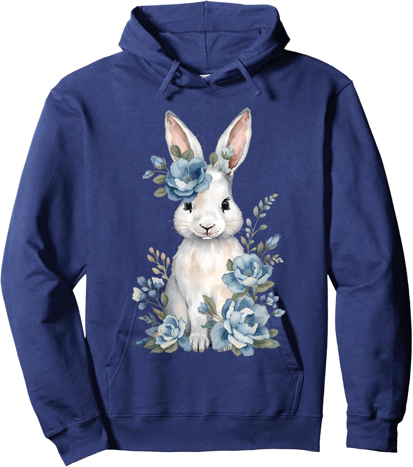 Kaninchen, Hasenohren, Osterhasen Kostüm, Osterdeko, Ostern Hoodie - Hoodie | Navy