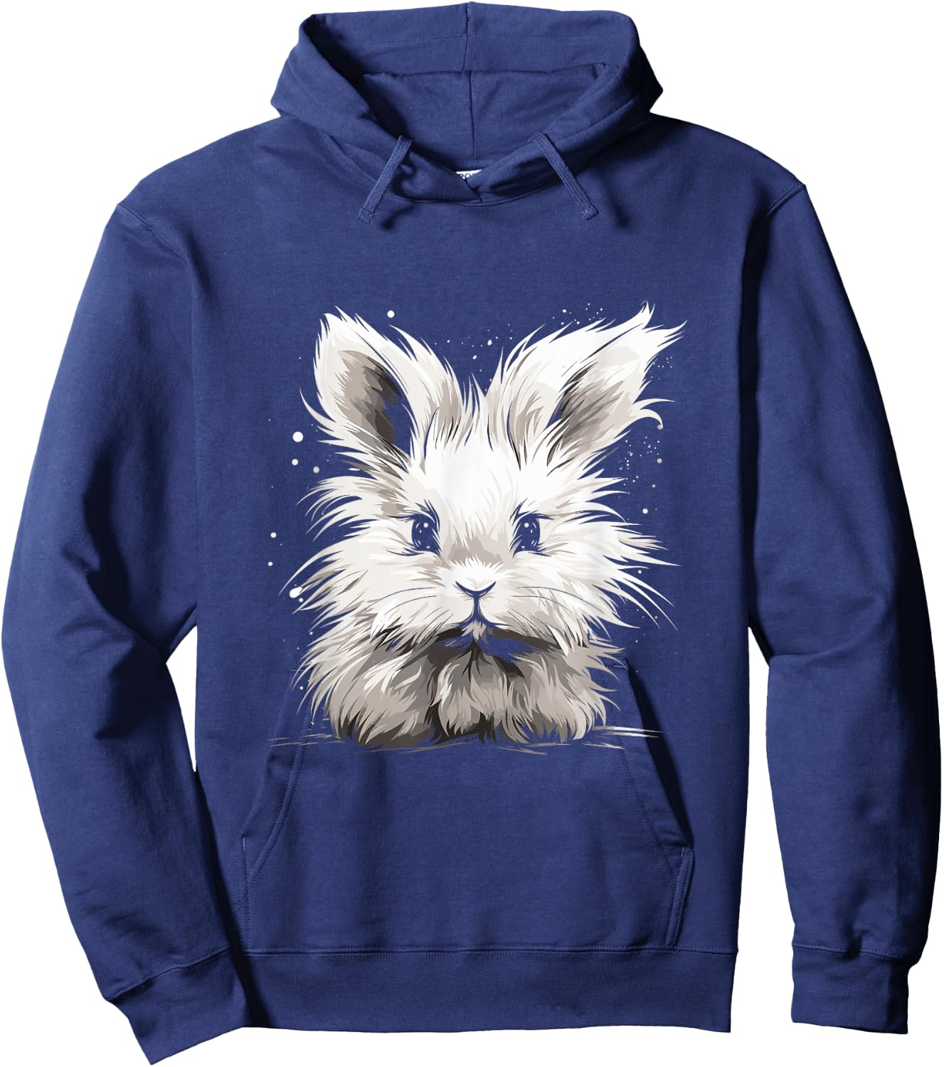 Angora Rabbits Owners Furry Rabbit Hoodie - Hoodie | Navy