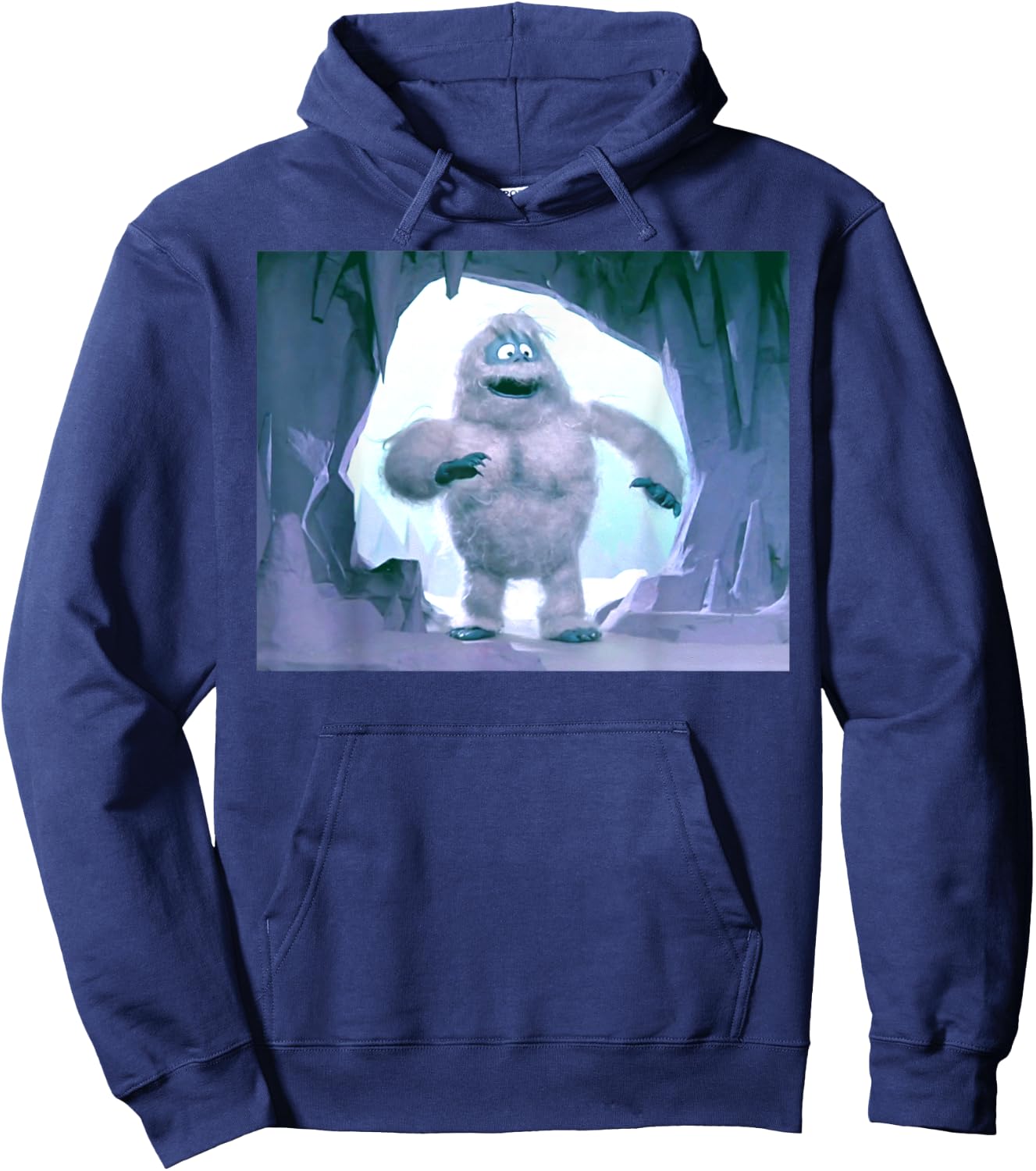 Abominable Snow Monster of the North Abominable Snowman Hoodie - Hoodie | Navy