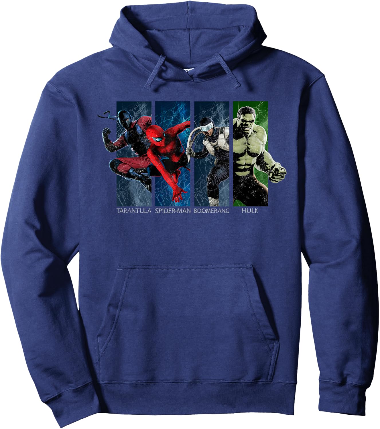 Marvel Studios Spider-Man BND Movie 2026 Heroes and Villains Hoodie - Hoodie | Navy