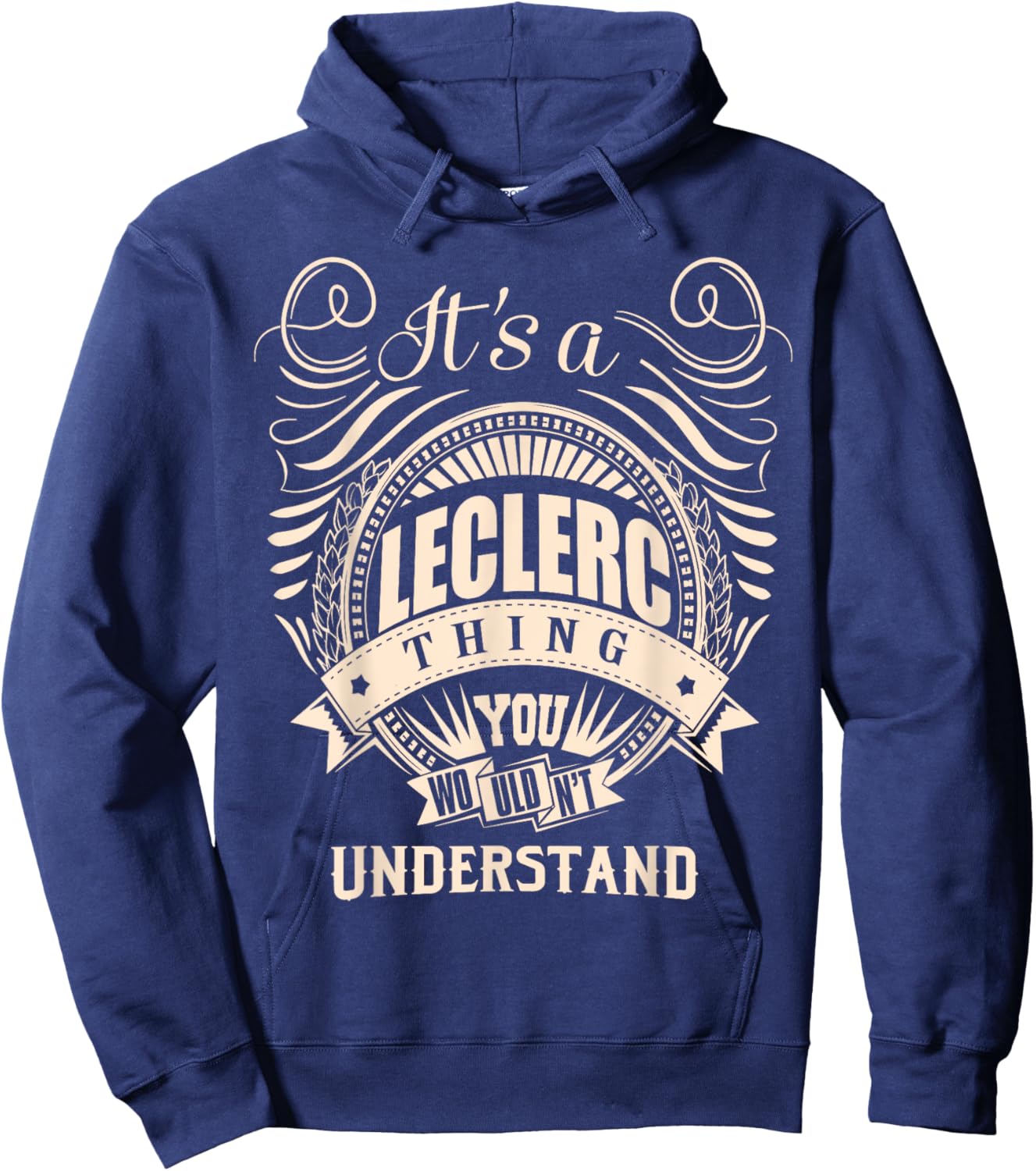 It's a LECLERC thing Gifts Hoodie - Hoodie | Navy