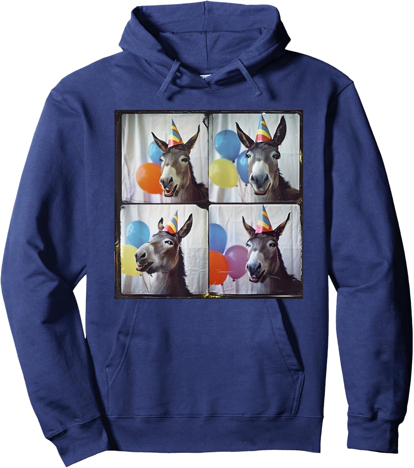 Donkey Lover Men Women Kids Farm Animal Birthday Hoodie - Hoodie | Navy