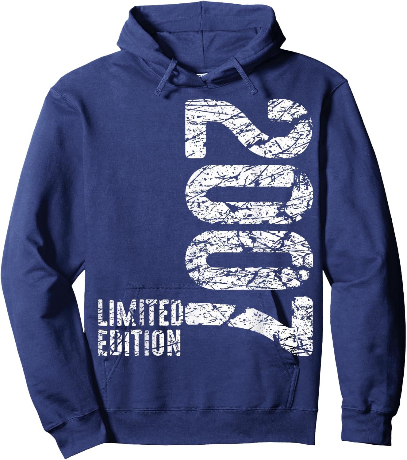 17th Birthday Boy Girl 17 Years 2007 Funny Gift , black Hoodie - Hoodie | Navy