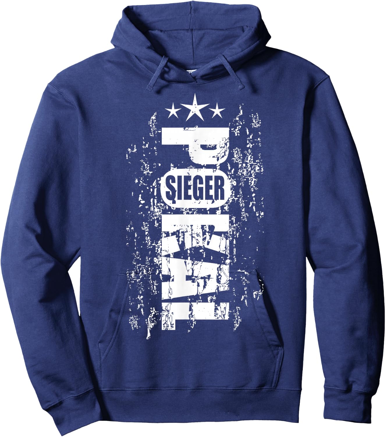 Pokalsieger 2026 Motive vintage Outfit Pokal Finale Feier Hoodie - Hoodie | Navy