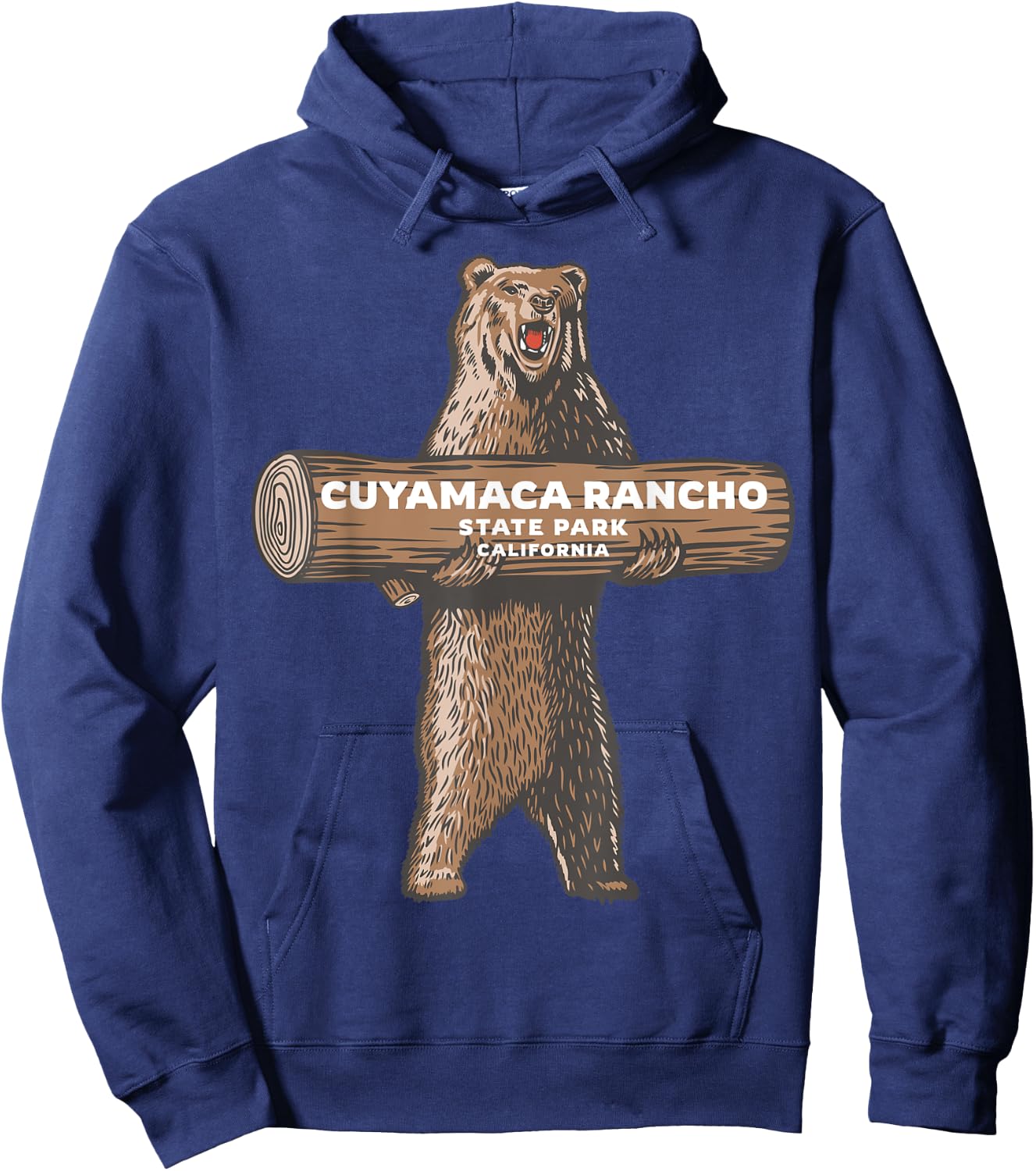 Cuyamaca Rancho State Park California CA Bear Souvenir Hoodie - Hoodie | Navy