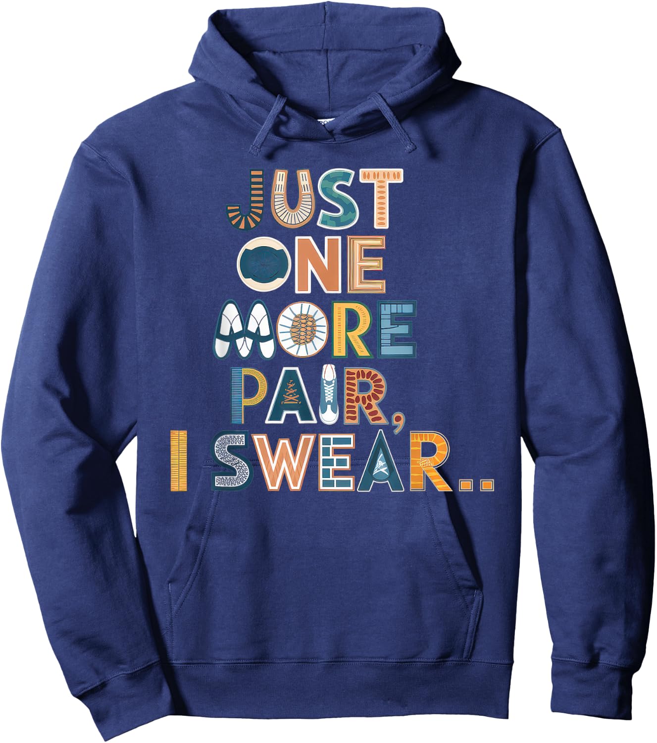 just one more pair i swear shirt Sneaker Head Sneakerhead Hoodie - Hoodie | Navy