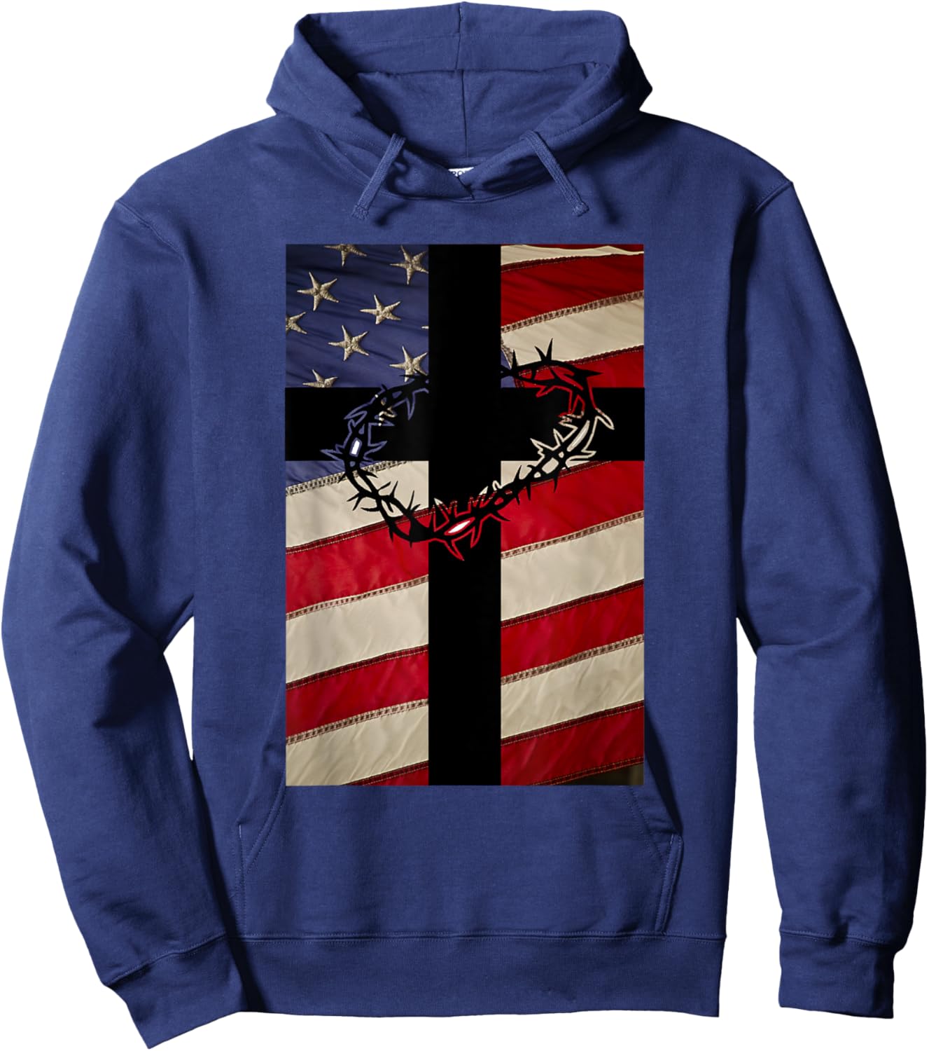 Christian Patriotic T Shirt - New Christianity Women Kids Men Hoodie - Hoodie | Navy