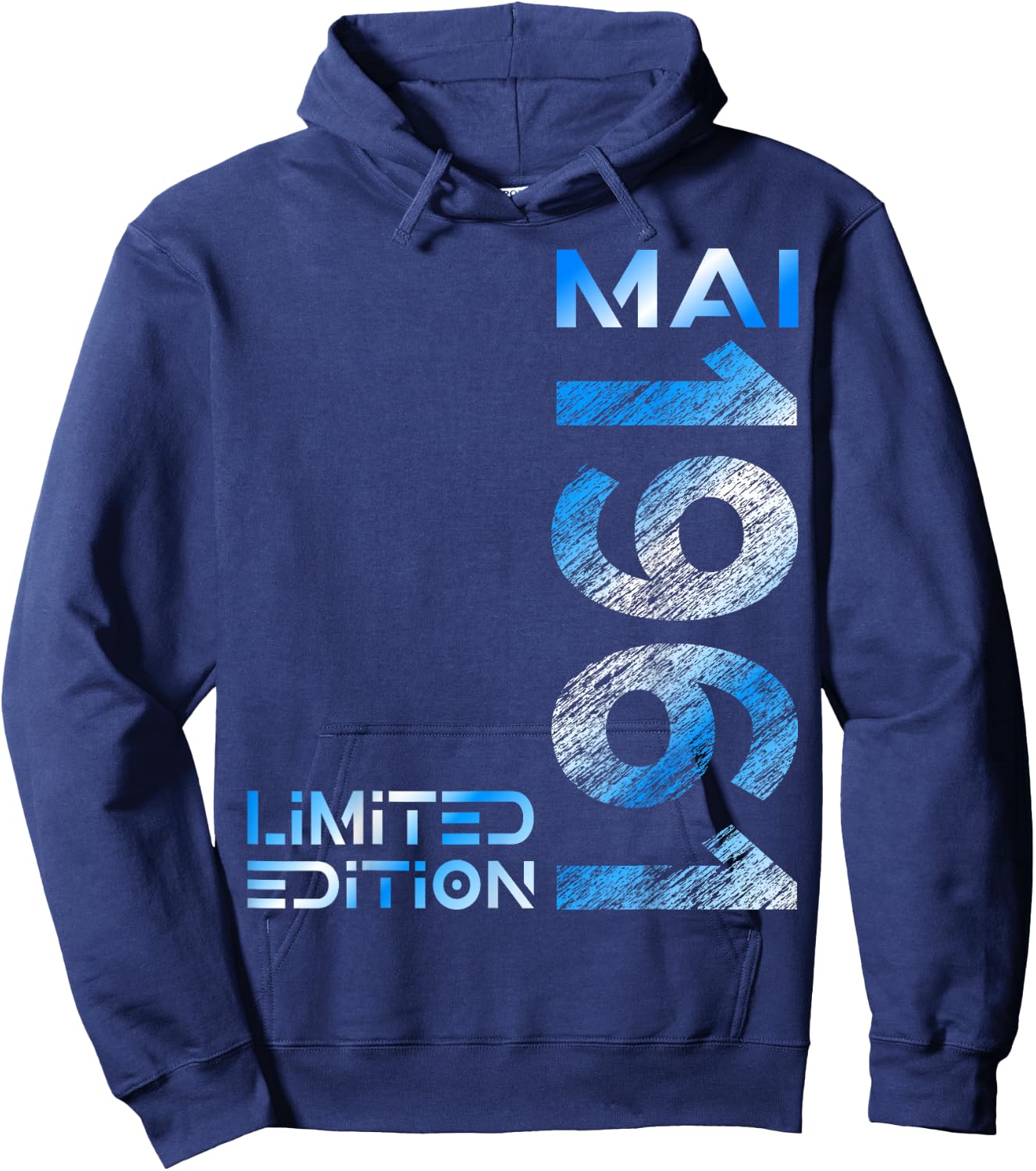 Limited Edition Mai 1961 Mann Frau 65. Geburtstag Hoodie - Hoodie | Navy