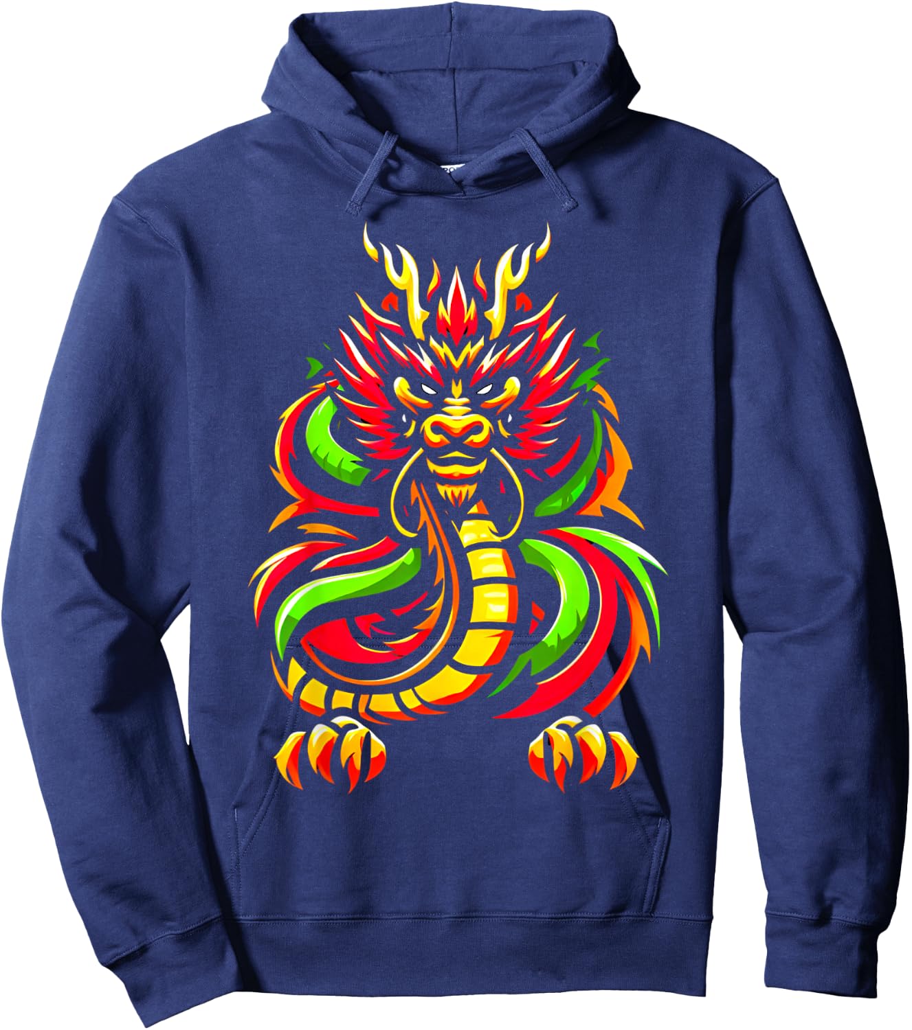 Dragon’s Fury – Light It Up Hoodie - Hoodie | Navy
