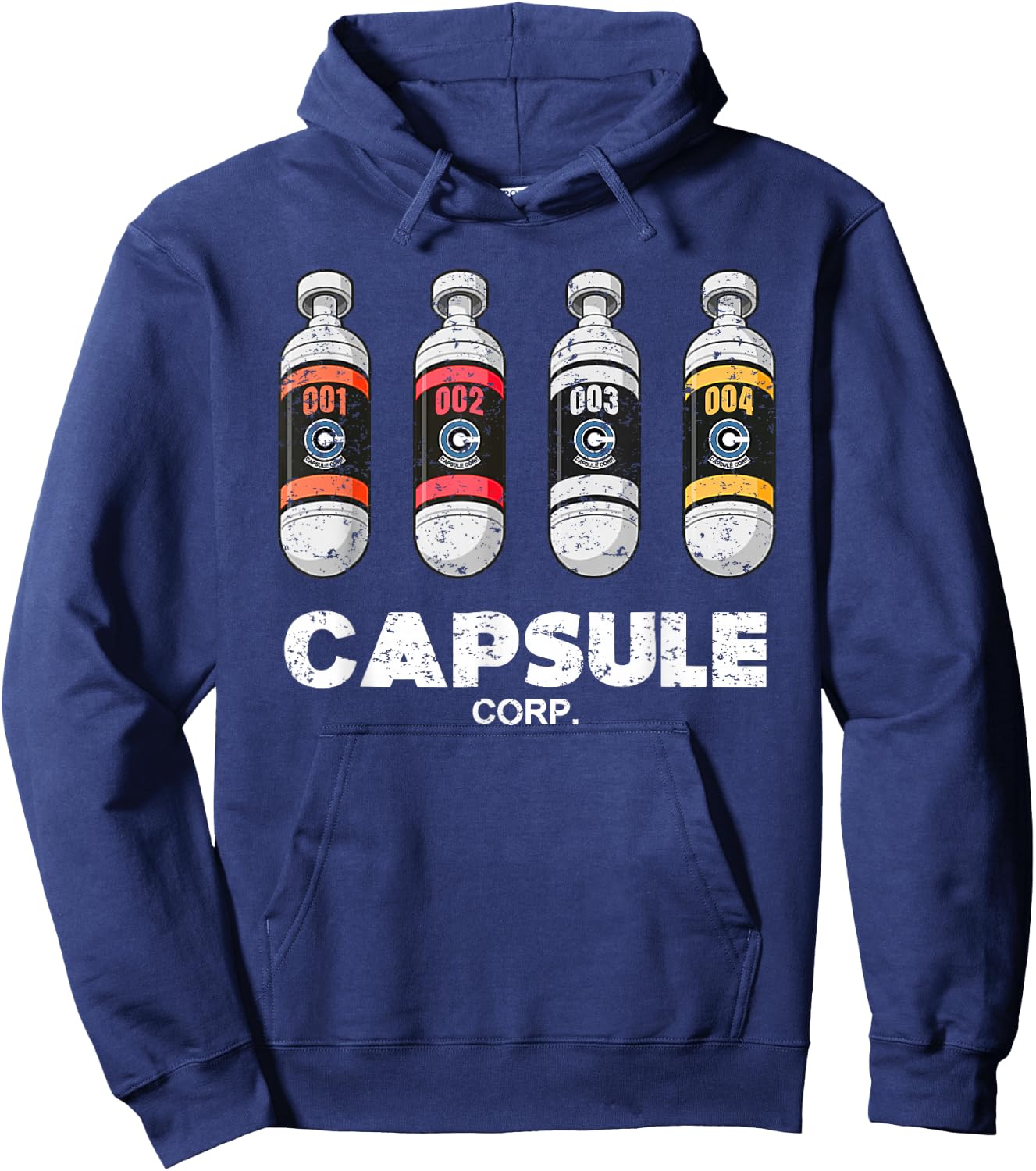 Capsule Corp for Geek and Otaku fan of Anime and Manga 90s , Black, S Hoodie - Hoodie | Navy