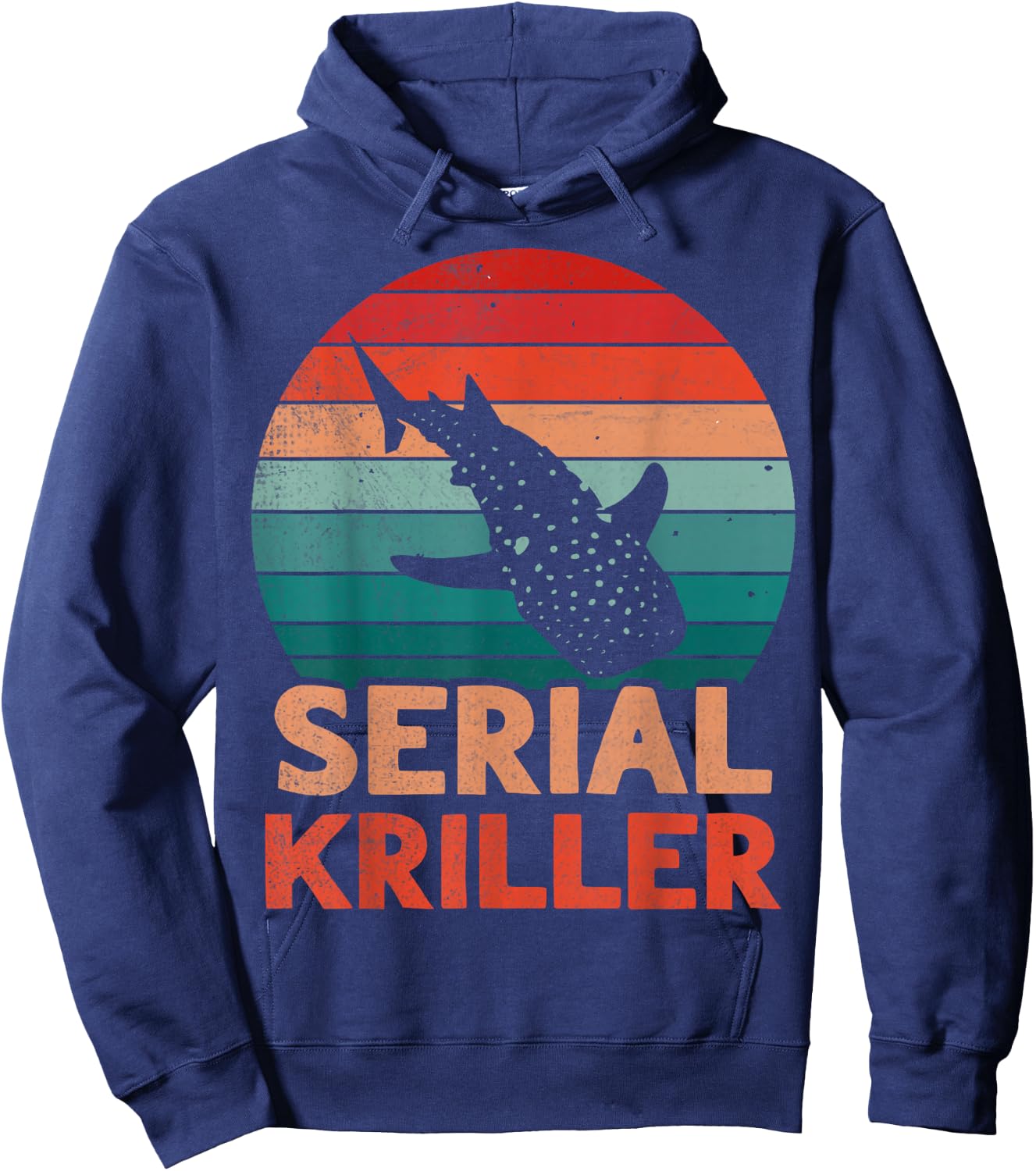 Serial kriller Design for a Whale Shark Lover Hoodie - Hoodie | Navy