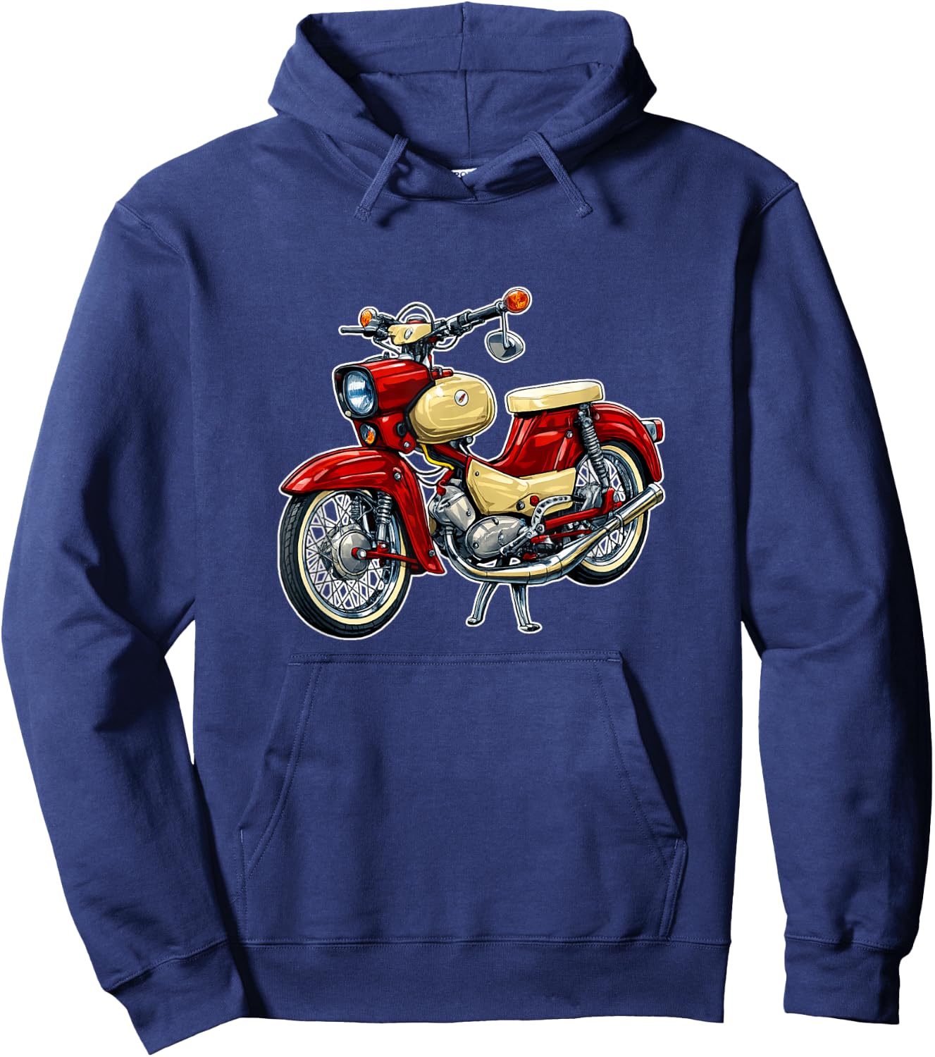 Simson SR4-2 Star MOFA Kult Motorrad DDR Klassiker Retro Hoodie - Hoodie | Navy