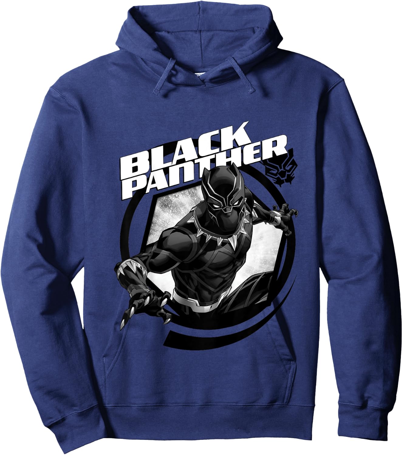 Kids Avengers Black Panther Hexagon , Black, 2 Hoodie - Hoodie | Navy