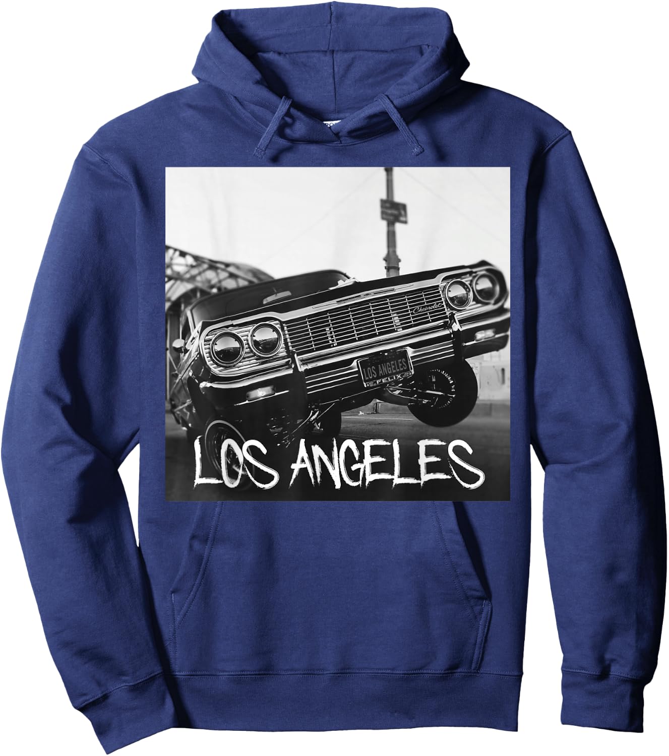 Los Angeles California Shirts Hydraulic Lowrider LA Gifts Hoodie - Hoodie | Navy