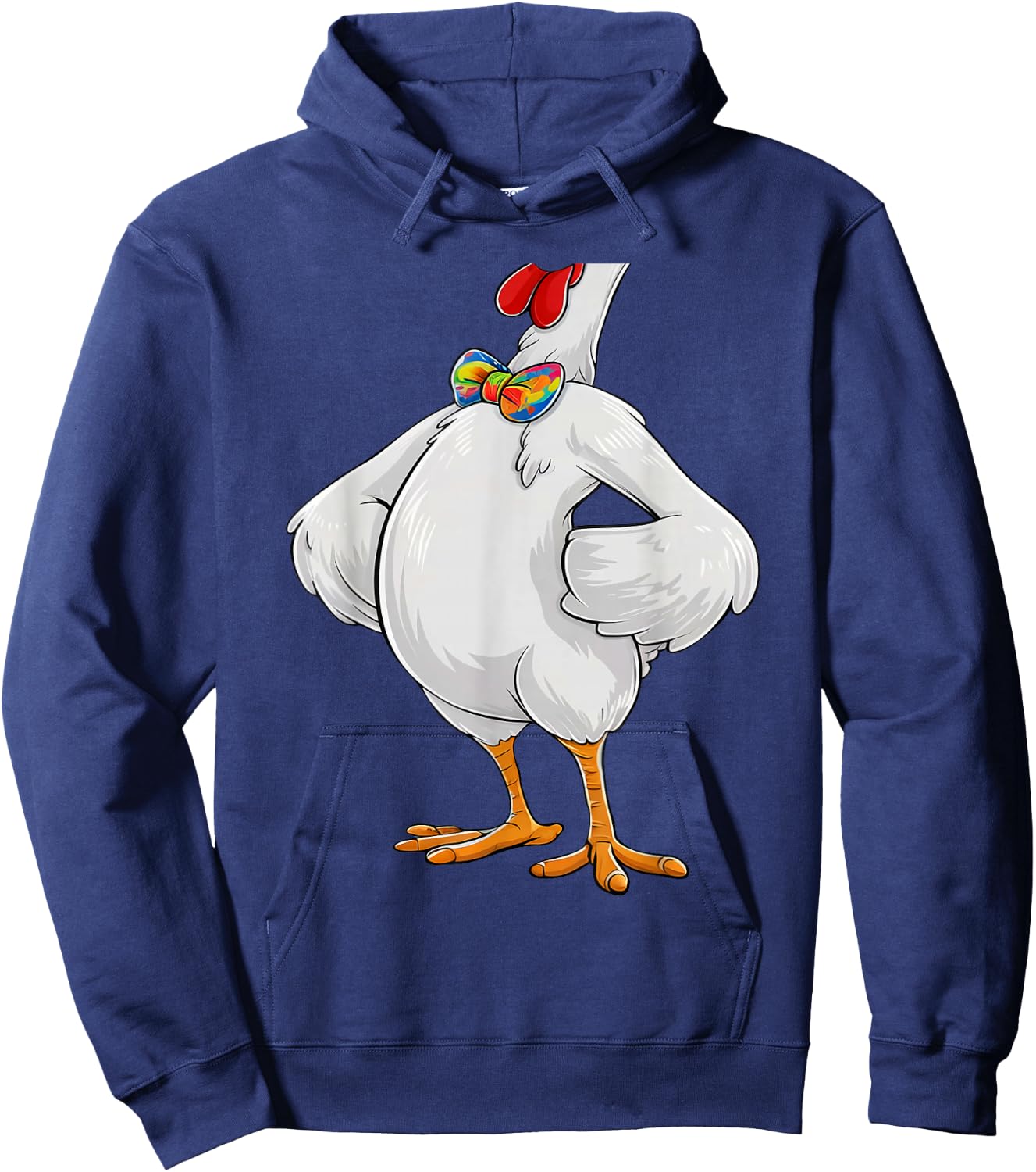Chicken Costume Body Funny Farm Animal Farming Halloween Hoodie - Hoodie | Navy