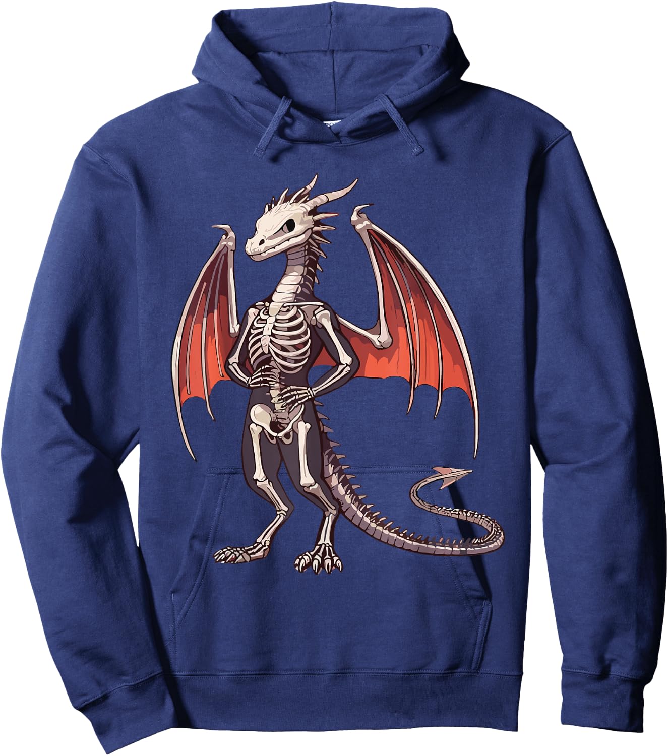 X-ray Dragon Body Anatomy Radiography Skeleton Hoodie - Hoodie | Navy