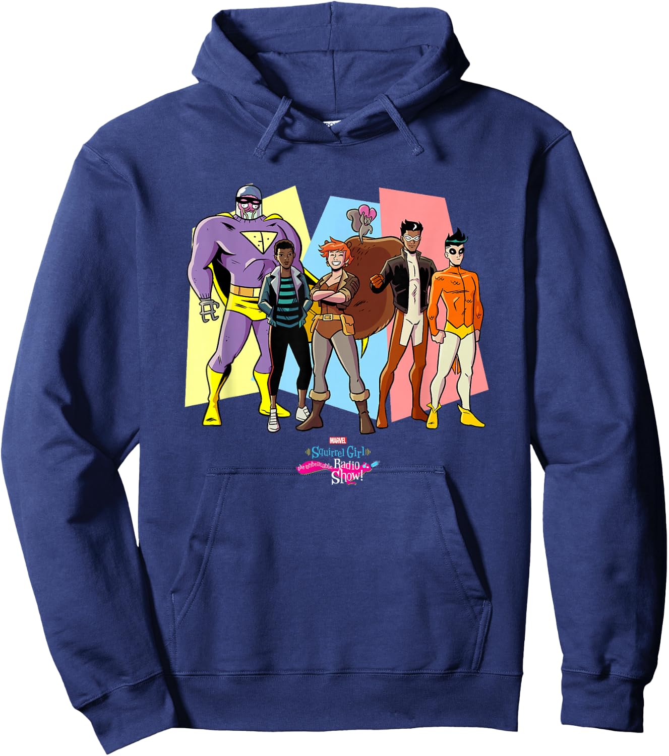 Marvel Squirrel Girl the Unbeatable Radio Show Hoodie - Hoodie | Navy