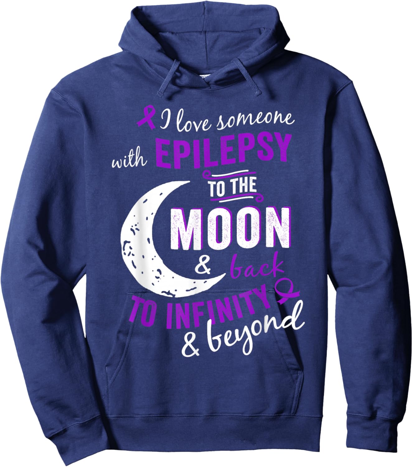 Epilepsy Awareness Shirts - Epilepsy Awareness Products Hoodie - Hoodie | Navy