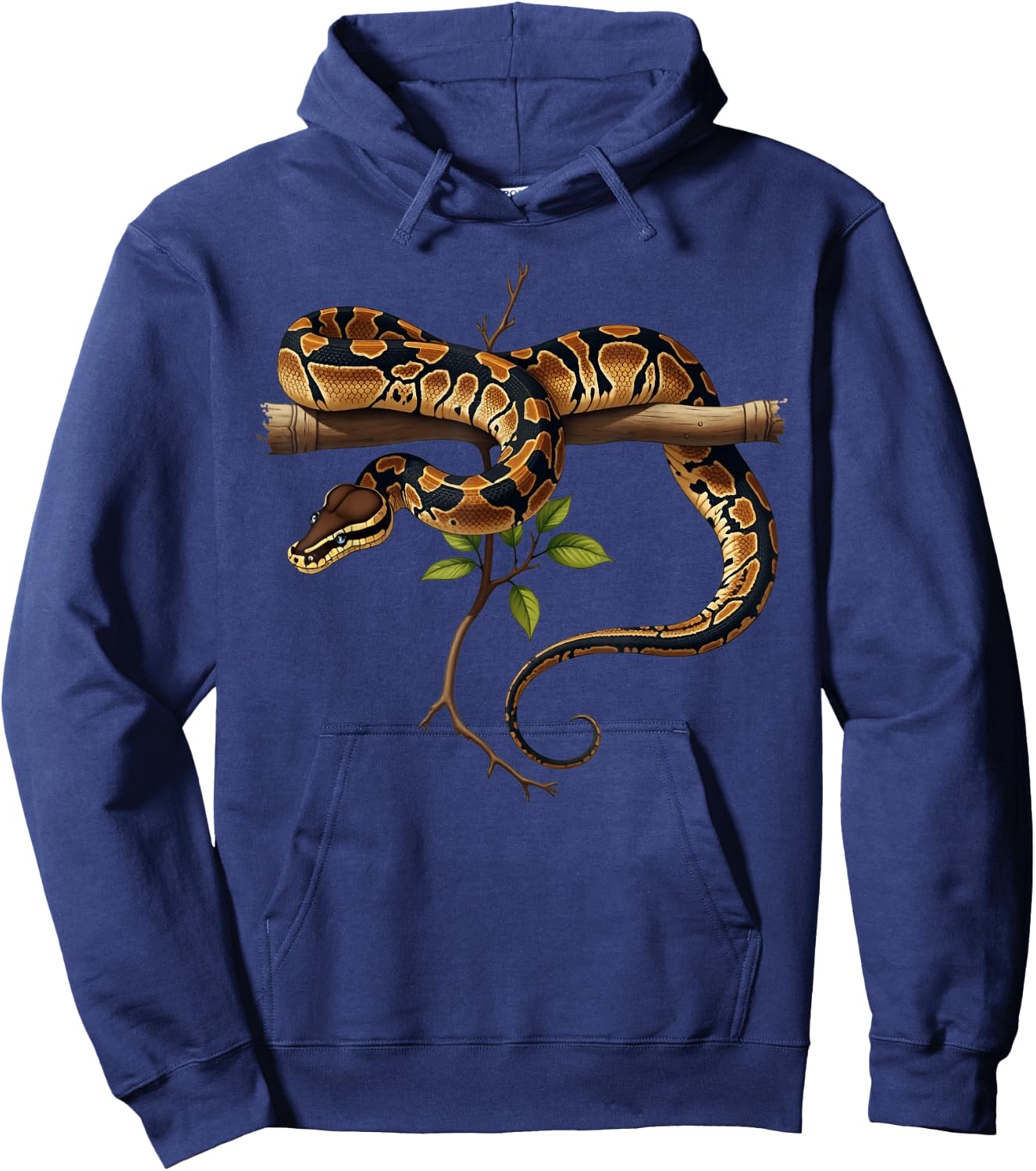 Ball Python Lover Reptile Keeper Snake Owner Hoodie - Hoodie | Navy