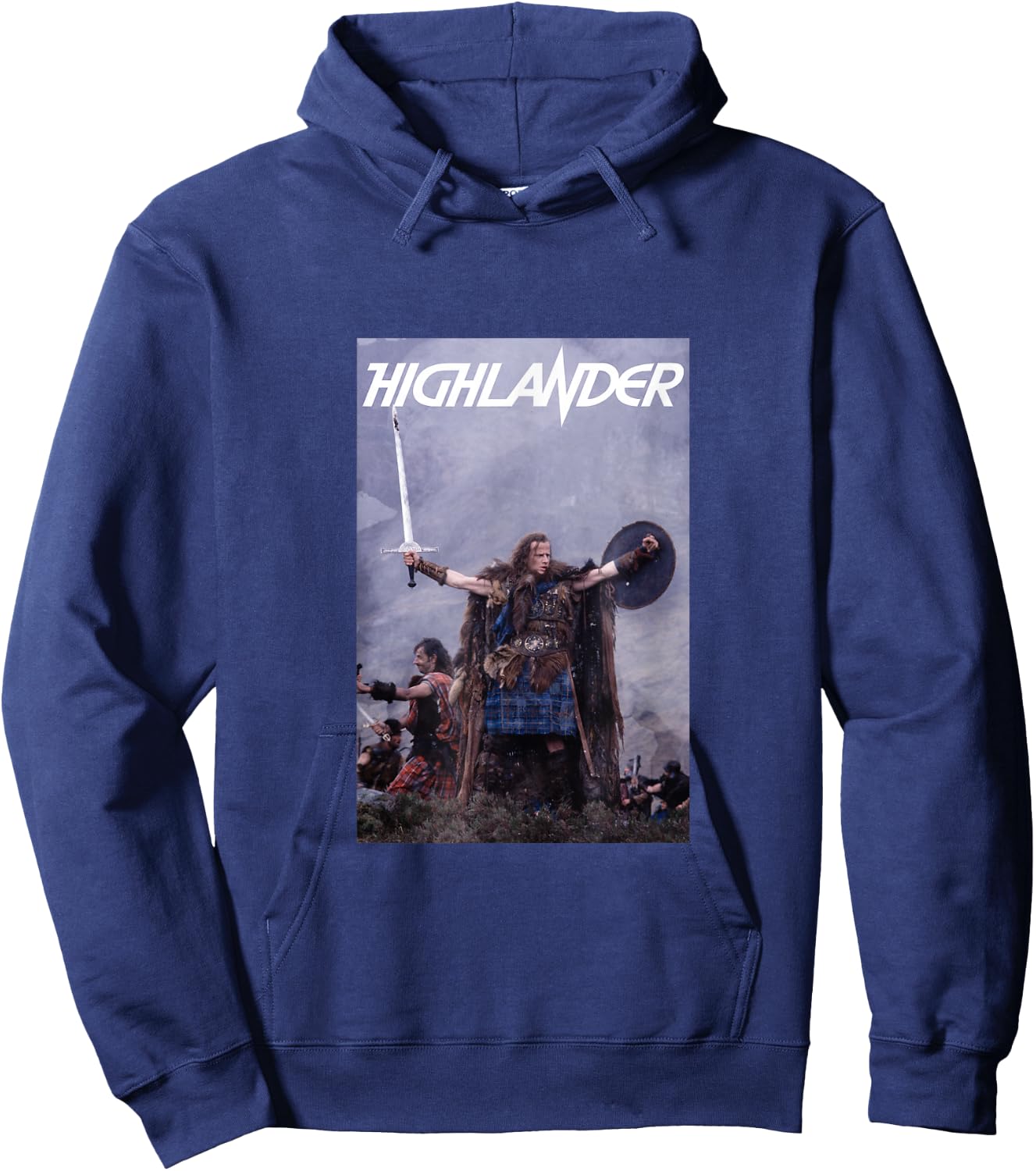 Highlander 1986 Connor MacLeod Hoodie - Hoodie | Navy