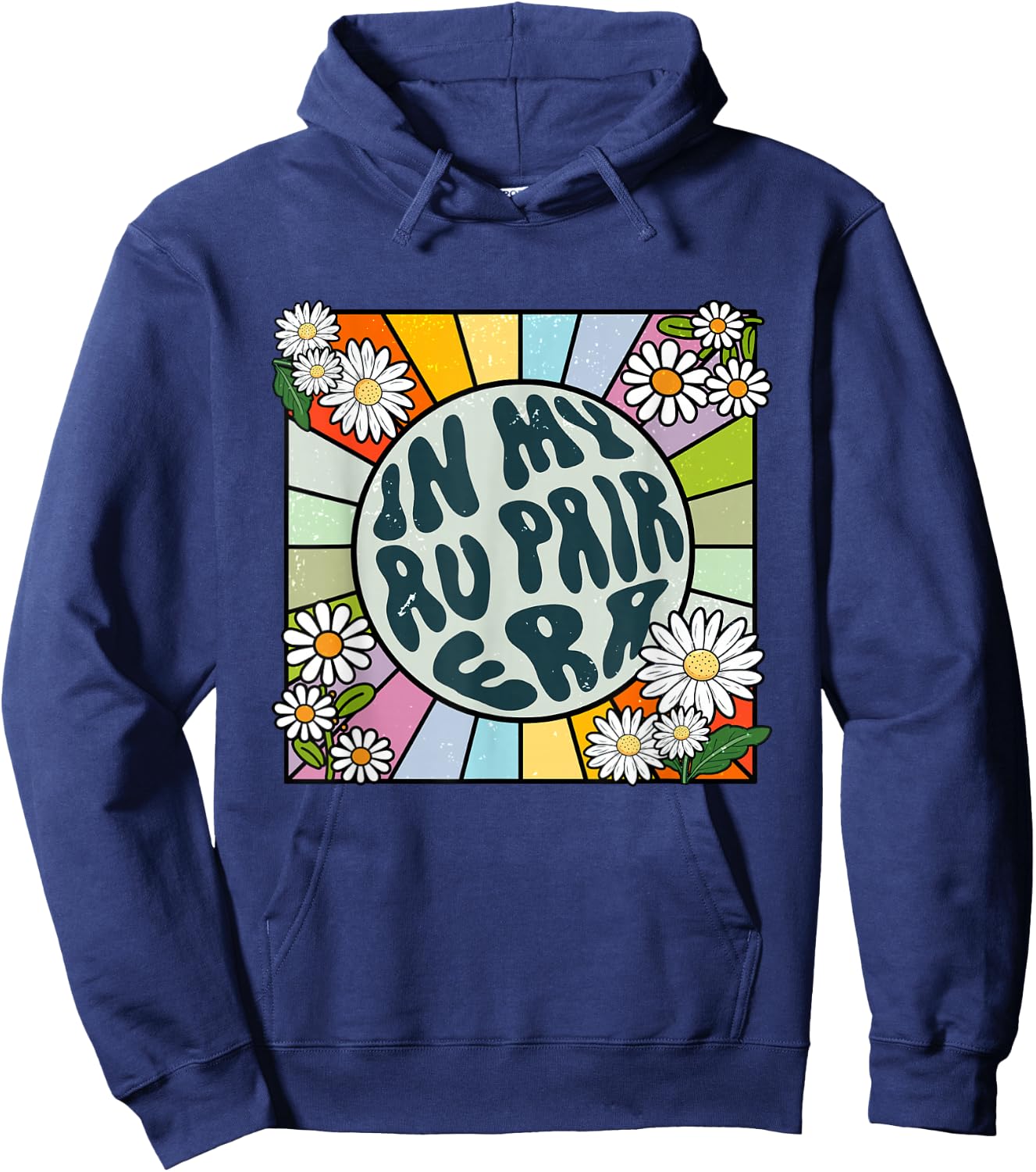 Daisy Groovy In My Au Pair Era Hoodie - Hoodie | Navy