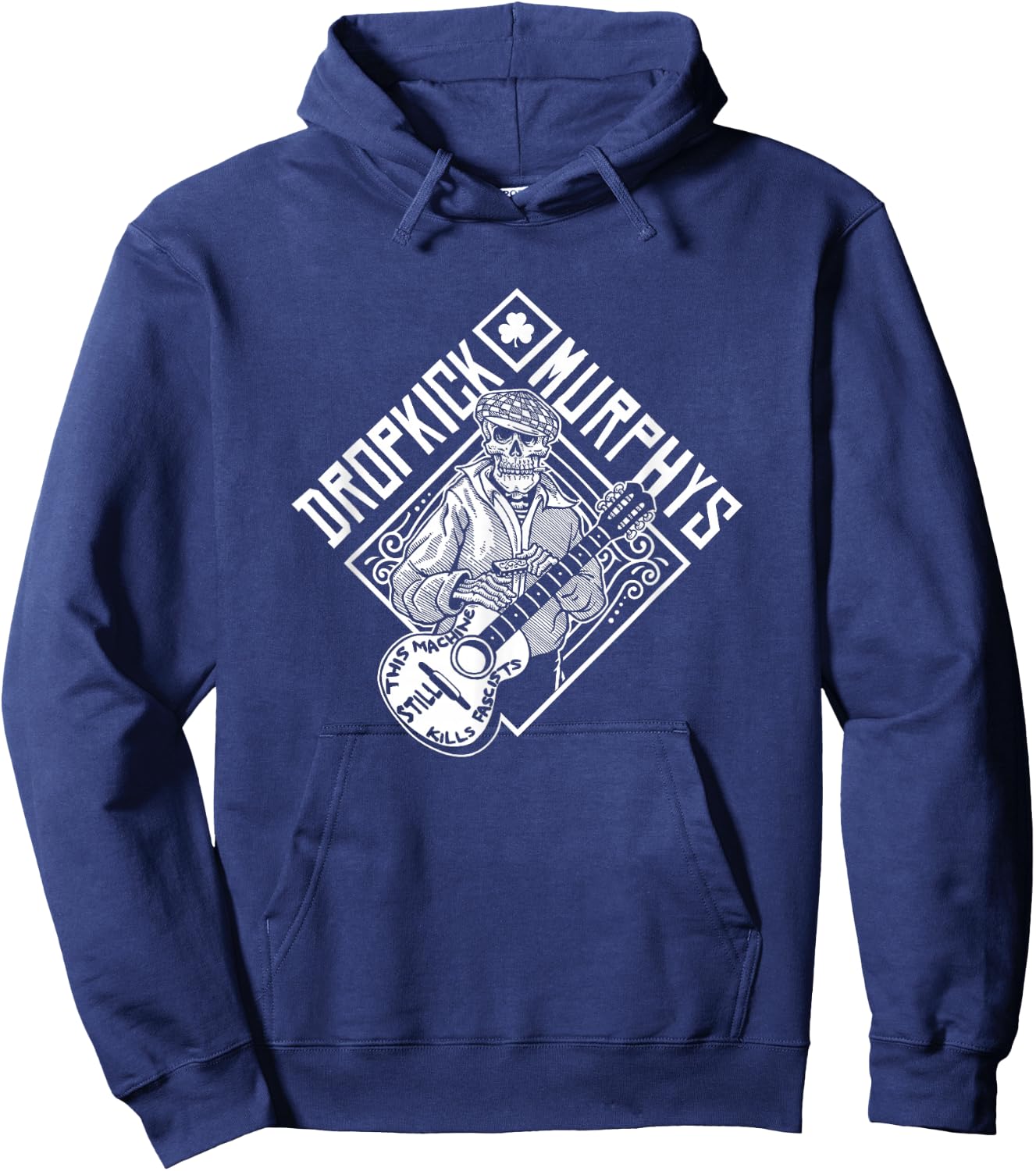 Dropkick Murphys Official Merchandise - Cousin Skelly , black Hoodie - Hoodie | Navy