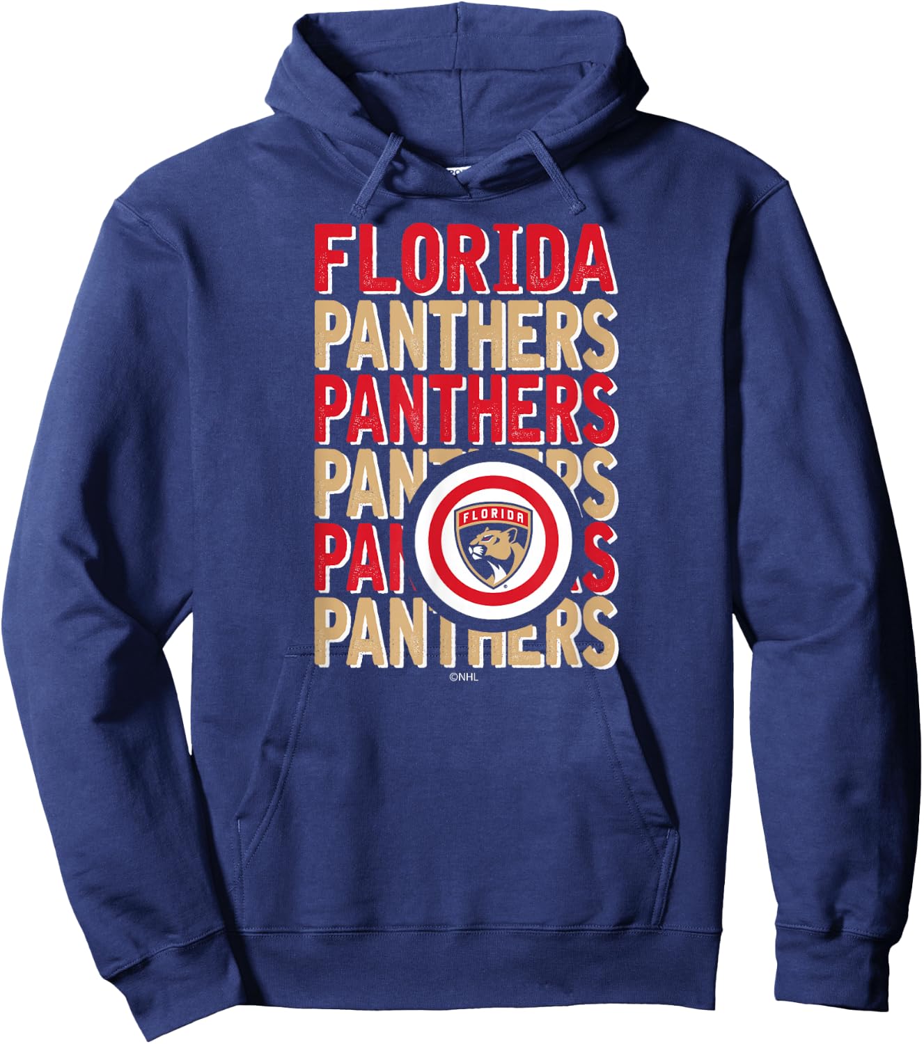 Florida Panthers Repeat Navy Officially Licensed Hoodie - Hoodie | Navy