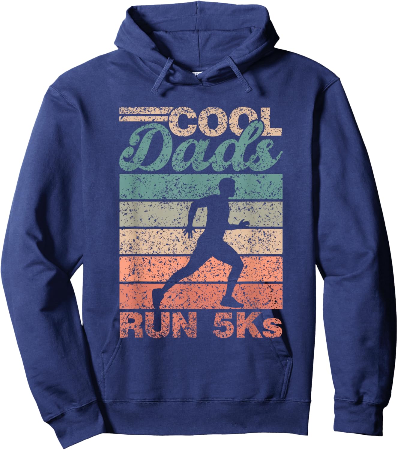Cool Dads Run 5Ks Running Runner Race 5K Hoodie - Hoodie | Navy