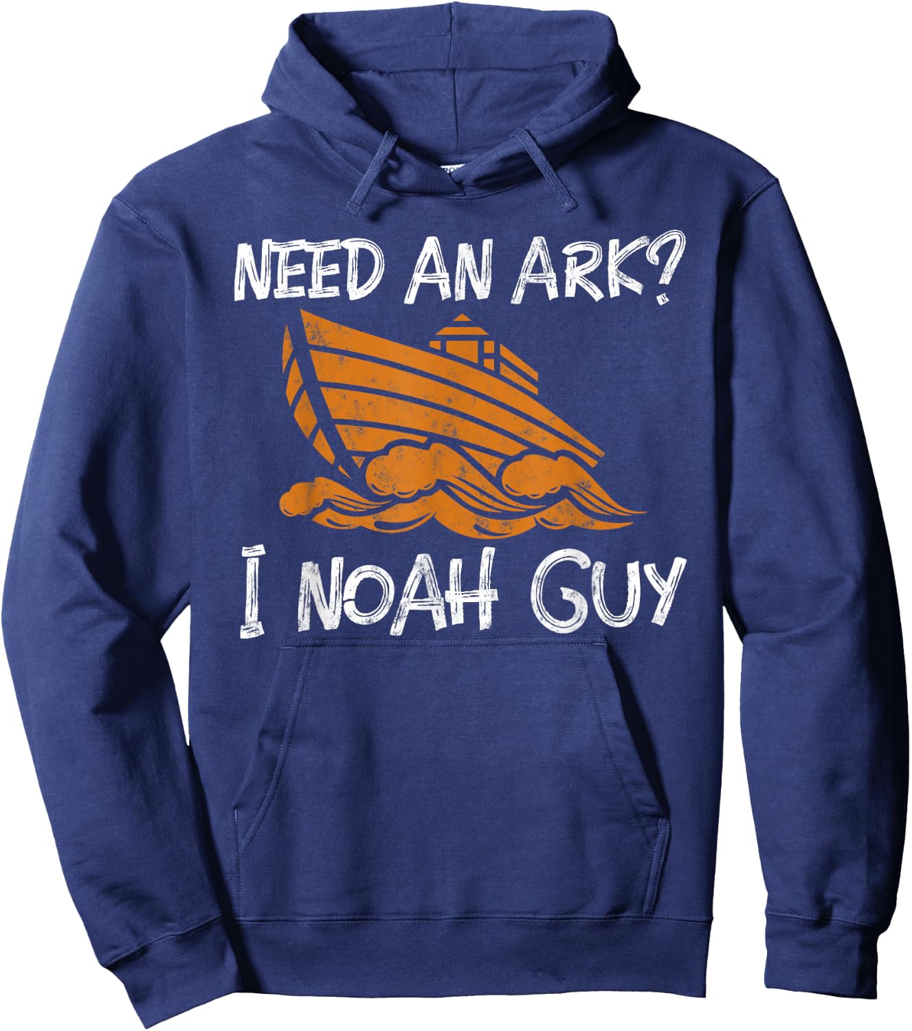 Need An Ark? I Noah Guy Funny Christian Pun gift Hoodie - Hoodie | Navy