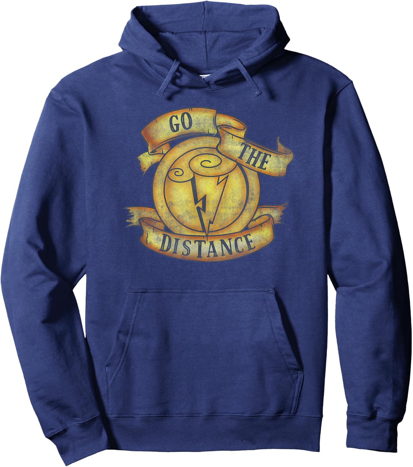 Disney Hercules Go The Distance Gold Medal Hoodie - Hoodie | Navy