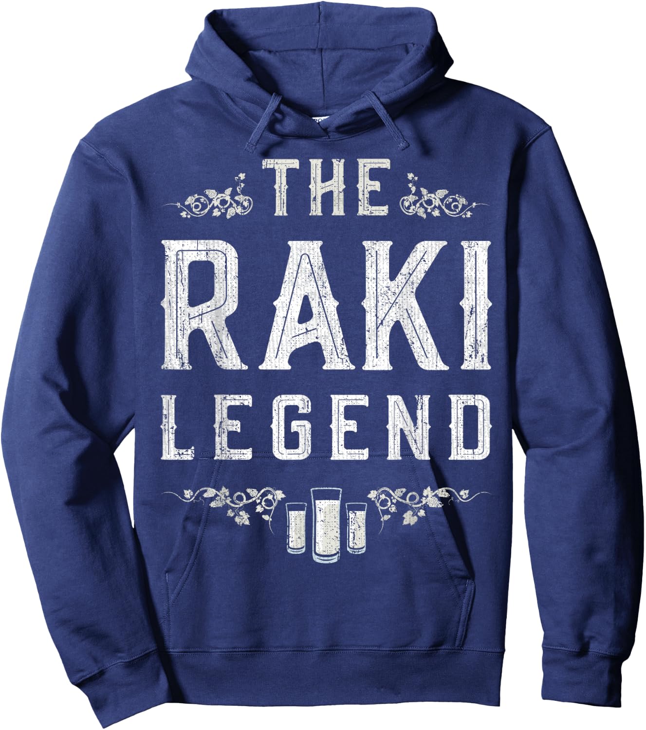 The Raki Legend Istanbul Turkish Türkei Turkey Türk Türkiye Hoodie - Hoodie | Navy