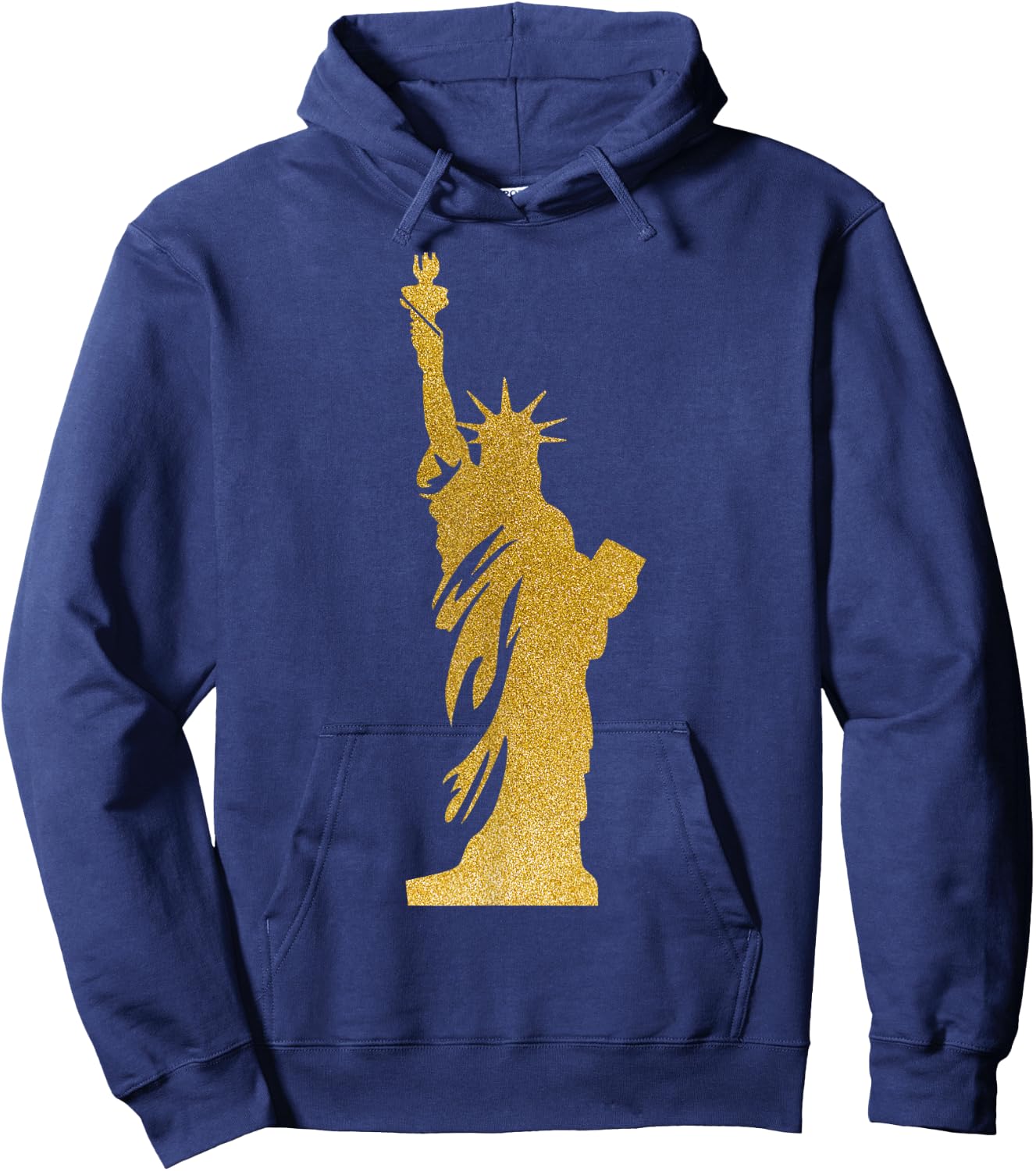 Freiheitsstatue T Shirts New York Merch Die Freiheitsstatue Souvenir New York für Männer, Frauen und Kinder, Schwarz, S Hoodie - Hoodie | Navy