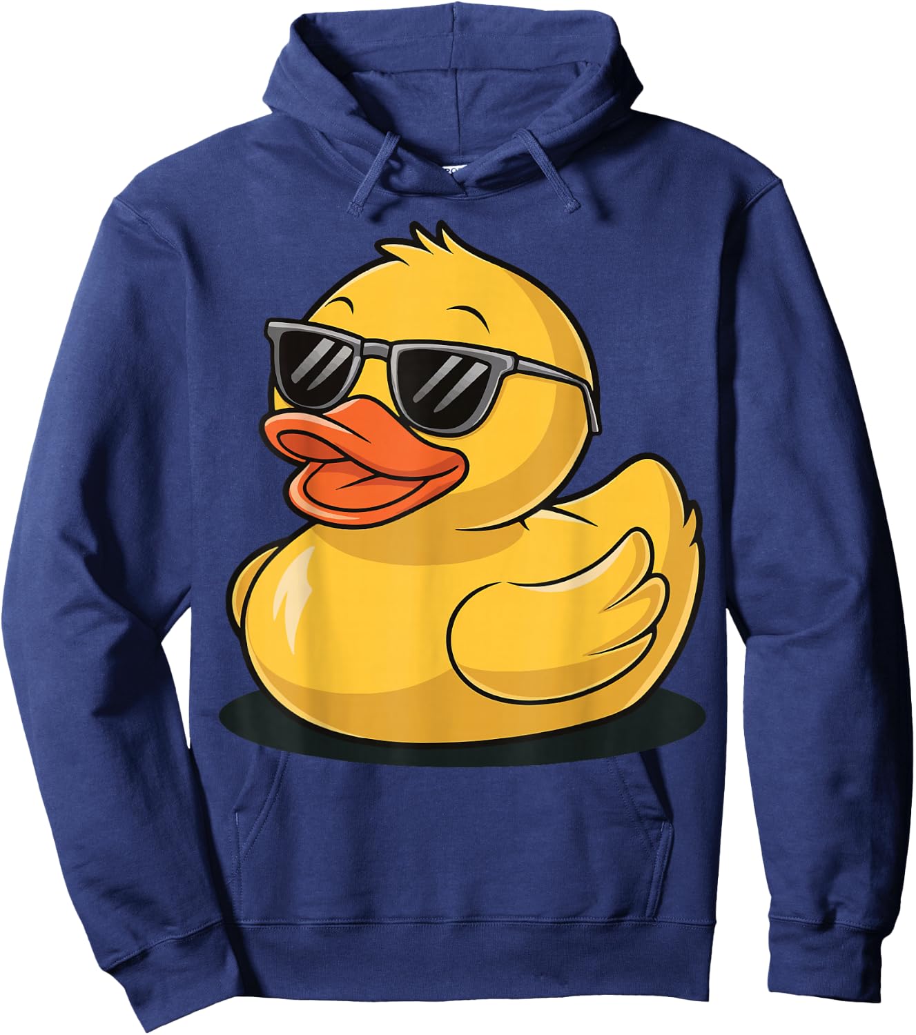 Rubber Duck with Sunglasses Hoodie - Hoodie | Navy