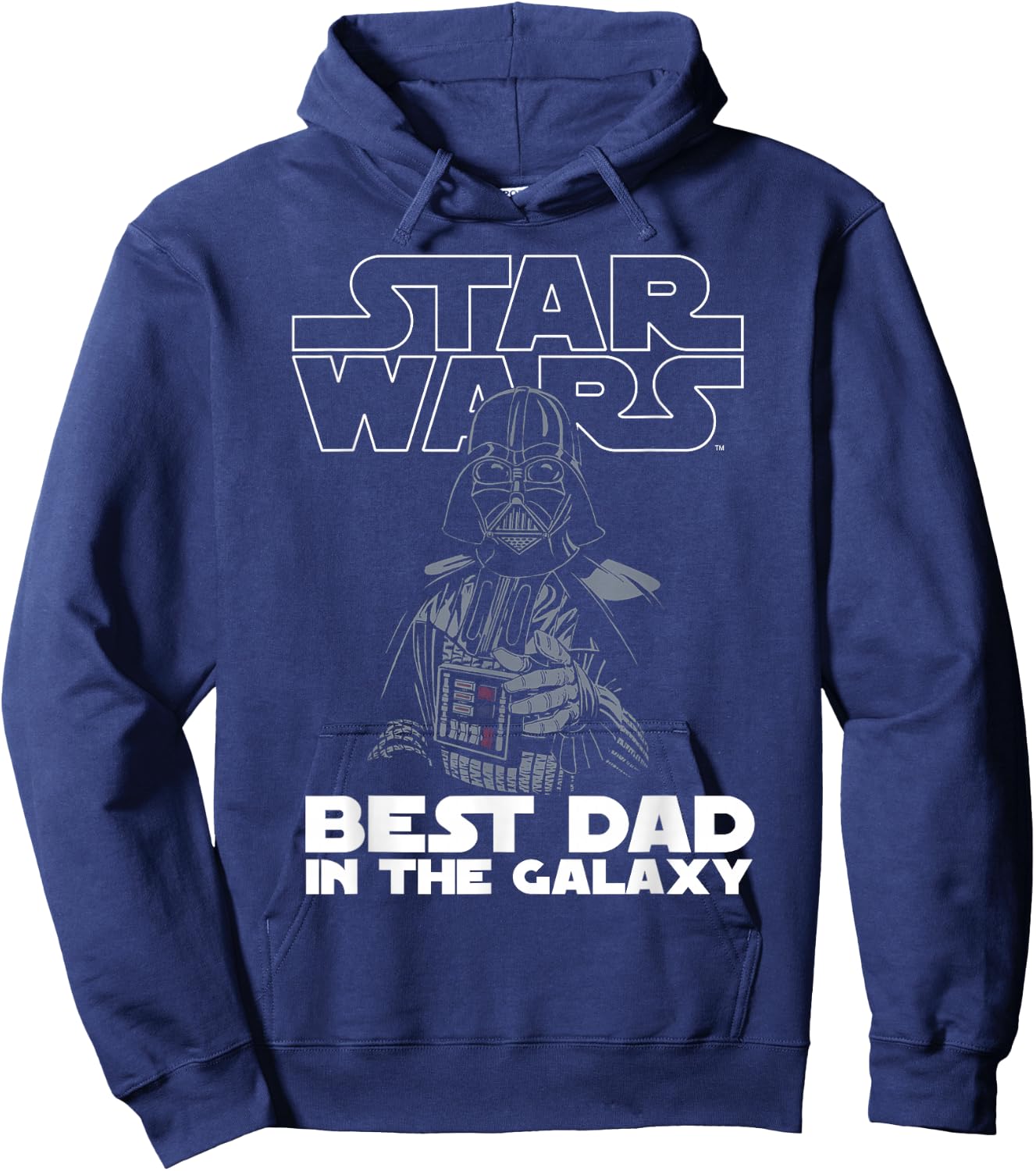 Star Wars Darth Vader Best Dad In The Galaxy Vater Papa Hoodie - Hoodie | Navy